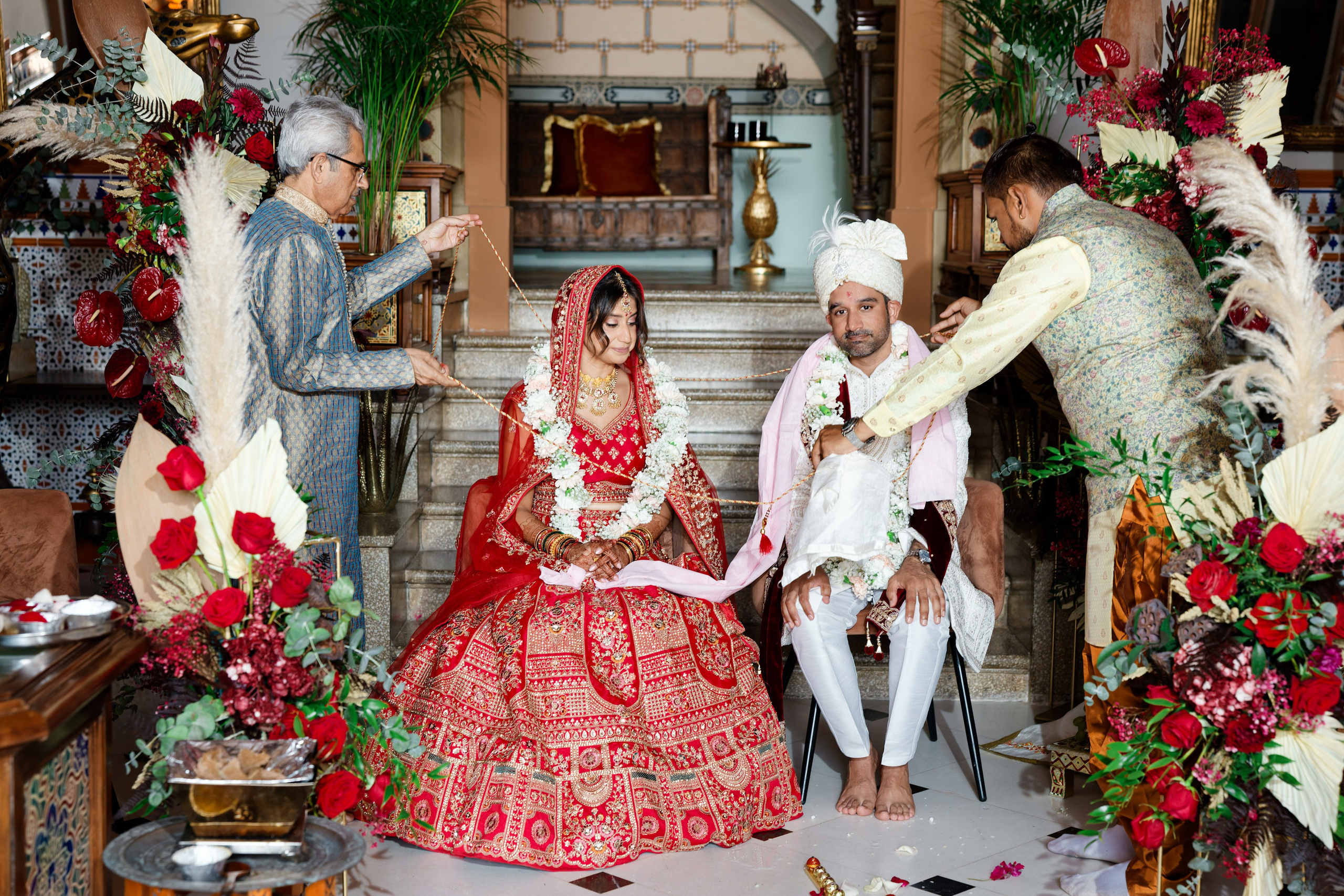 Indian wedding at Gran Villa Rosa, Barcelona
