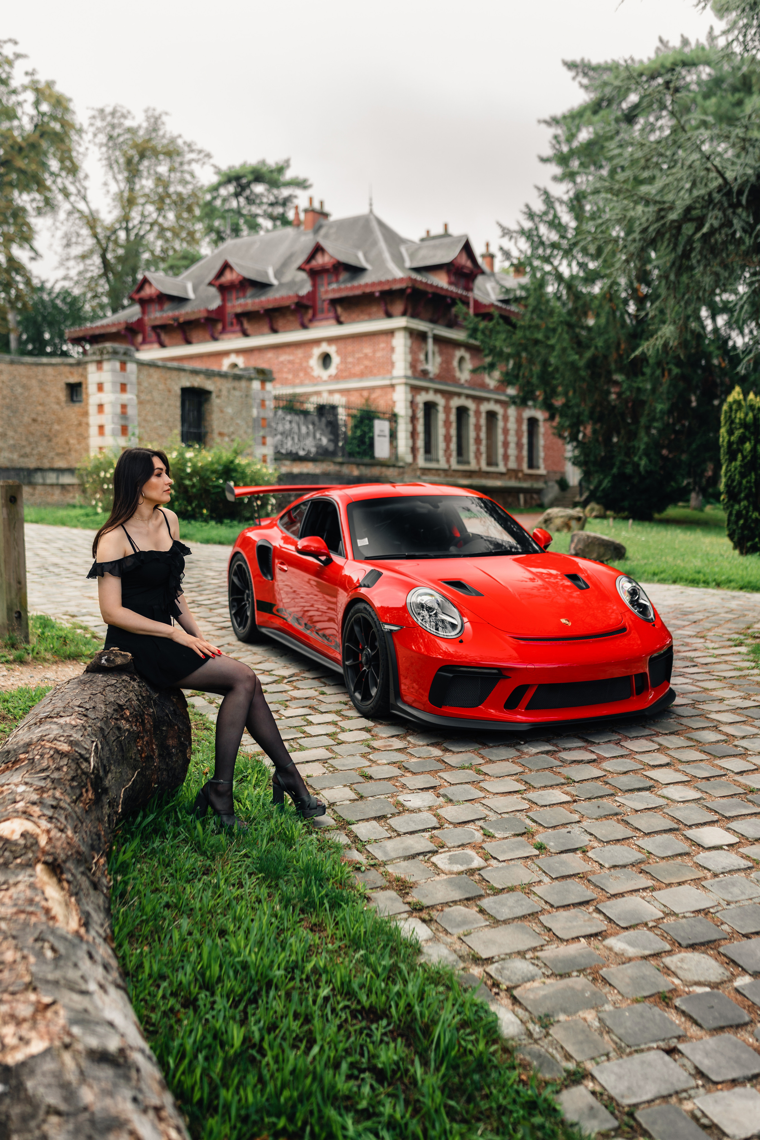 Nataliia x Porsche GT3RS. Photographer in Paris — Vitalii Motruk