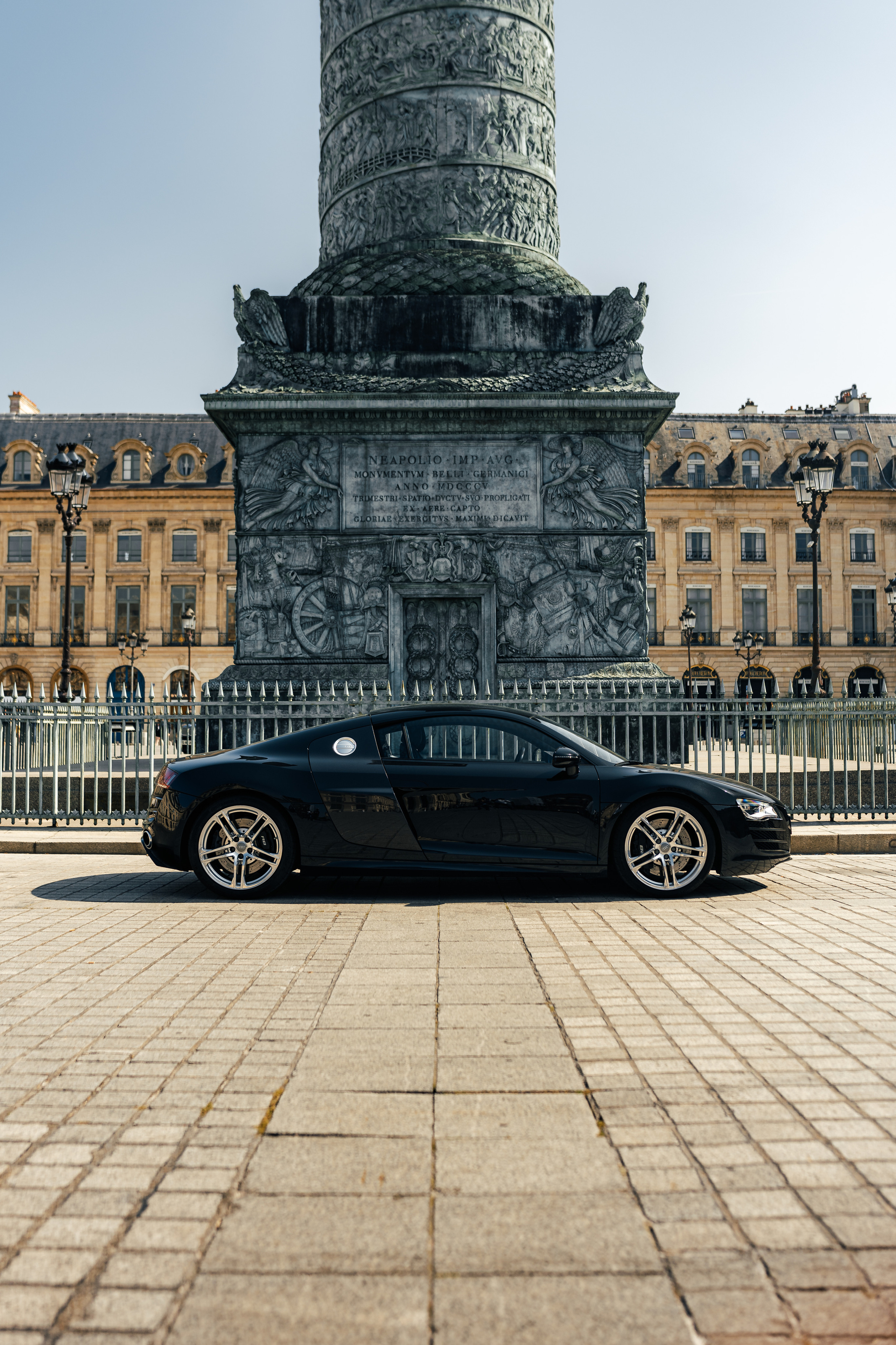 Audi R8 V10. Photographer in Paris — Vitalii Motruk