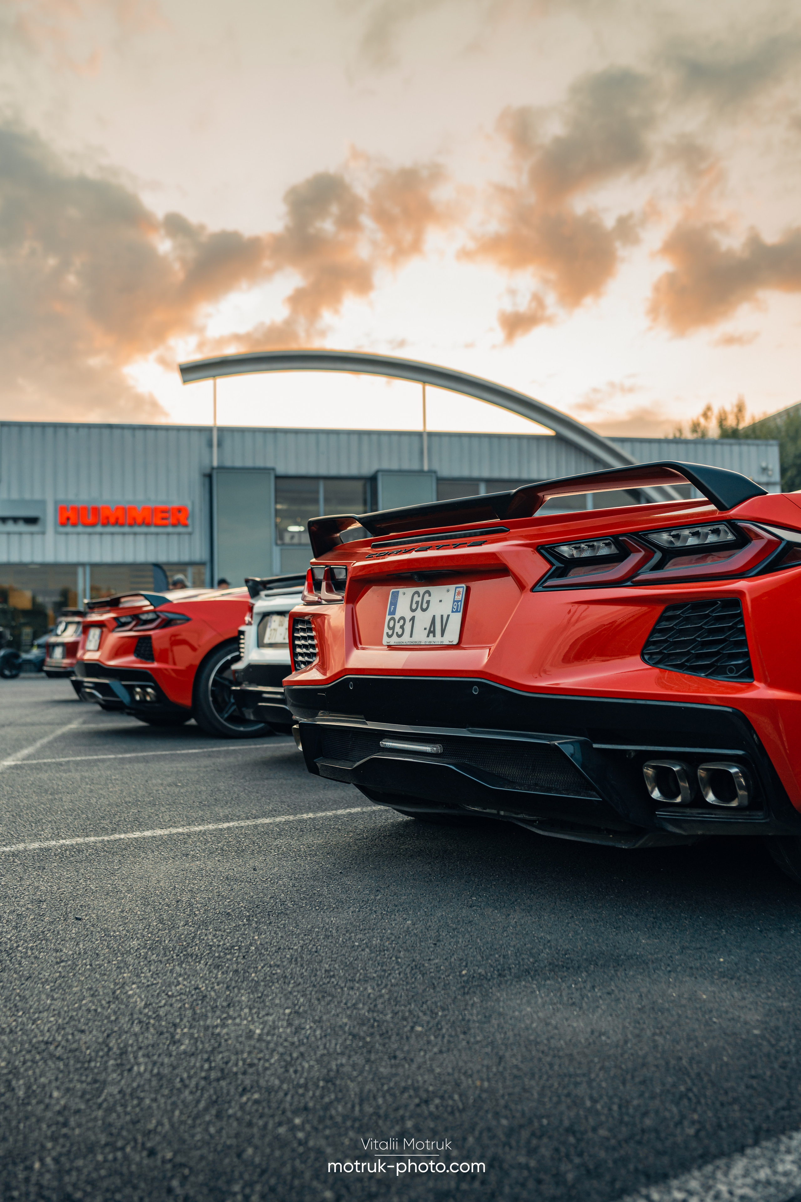 Rassemblement Passion Automobiles. Photographe de voitures à Paris — Vitalii Motruk
