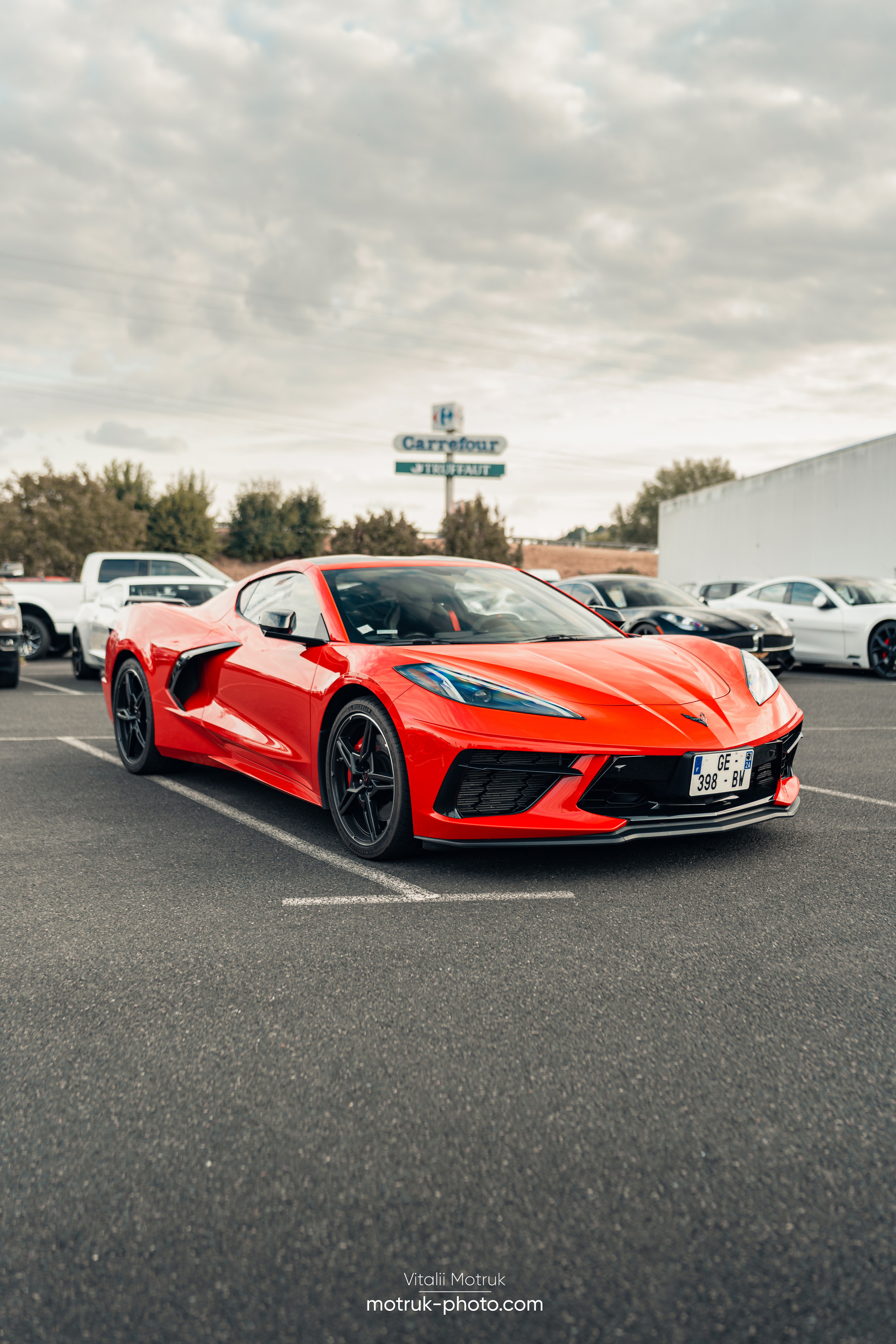 Rassemblement Passion Automobiles. Photographe de voitures à Paris — Vitalii Motruk
