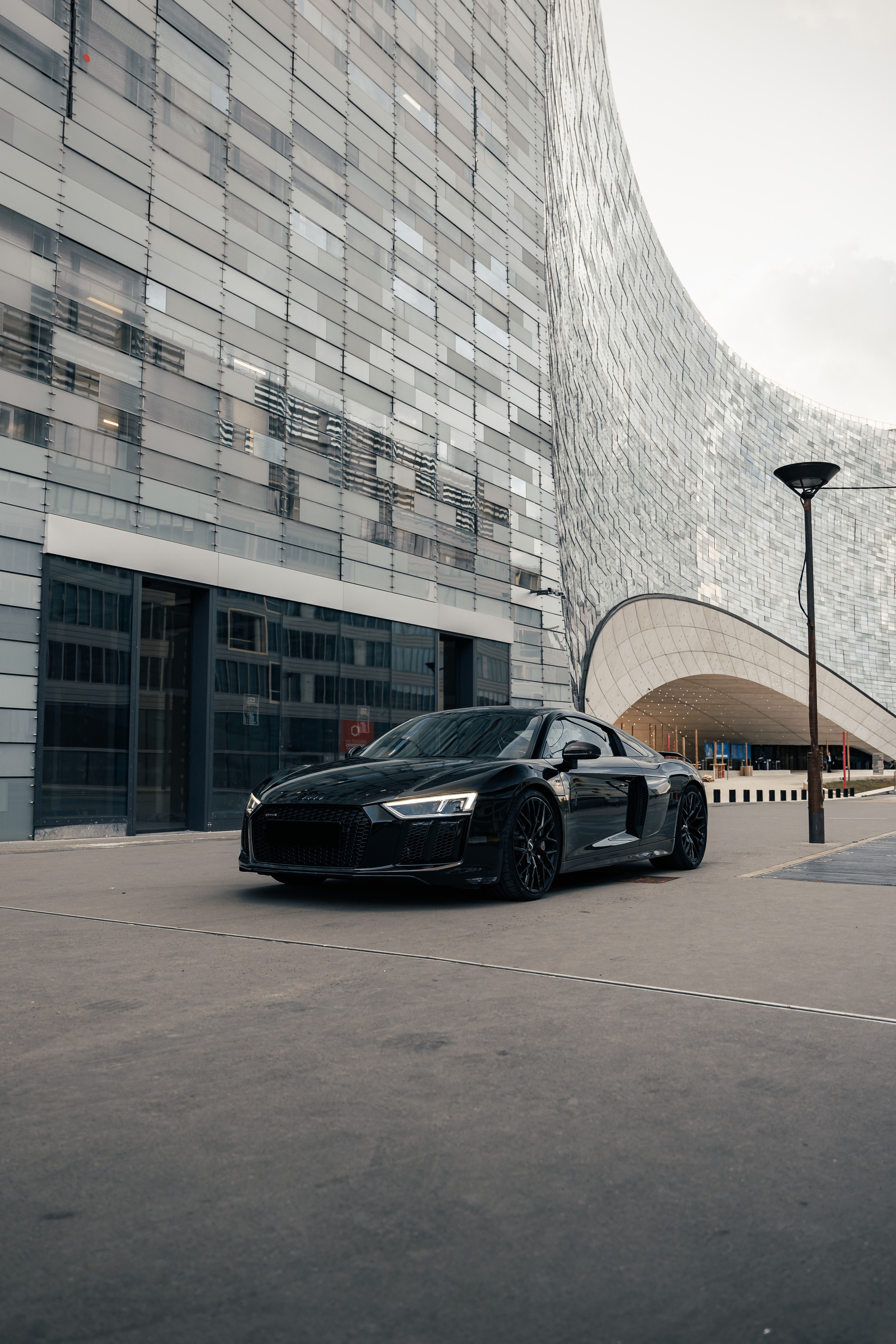 Audi R8 V10. Photographe de voitures à Paris — Vitalii Motruk