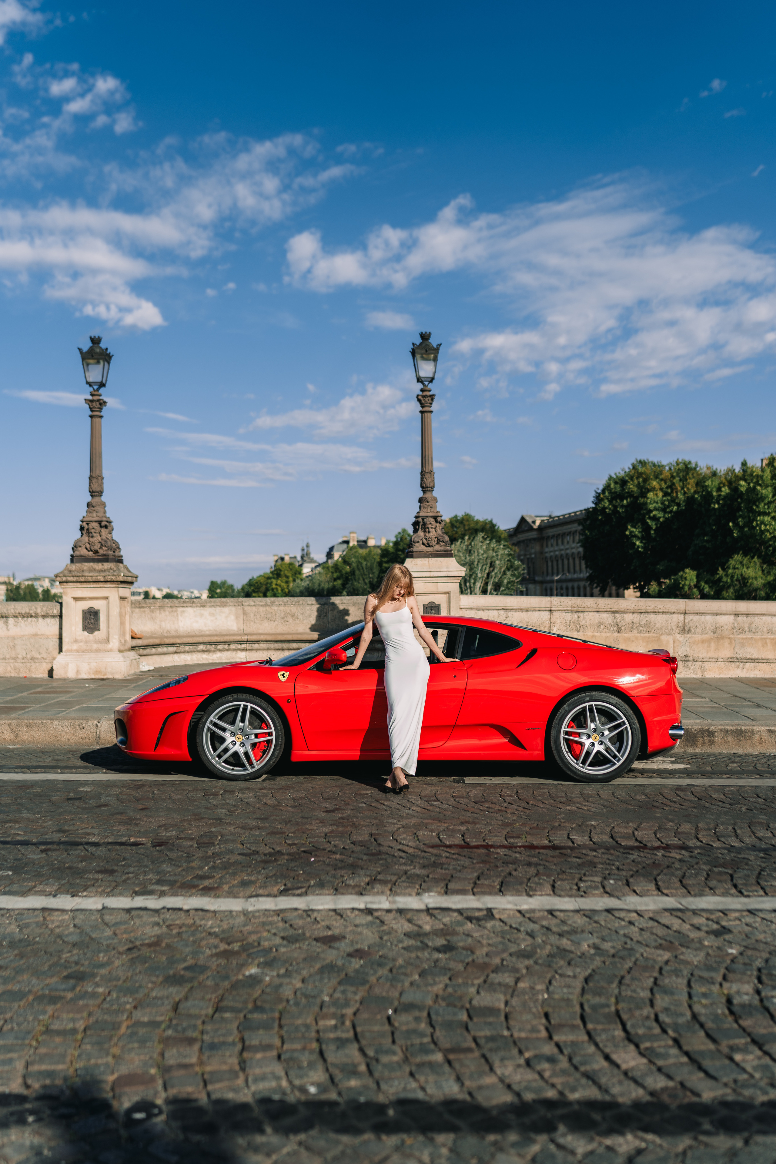 Polina x Ferrari F430. Photographer in Paris — Vitalii Motruk