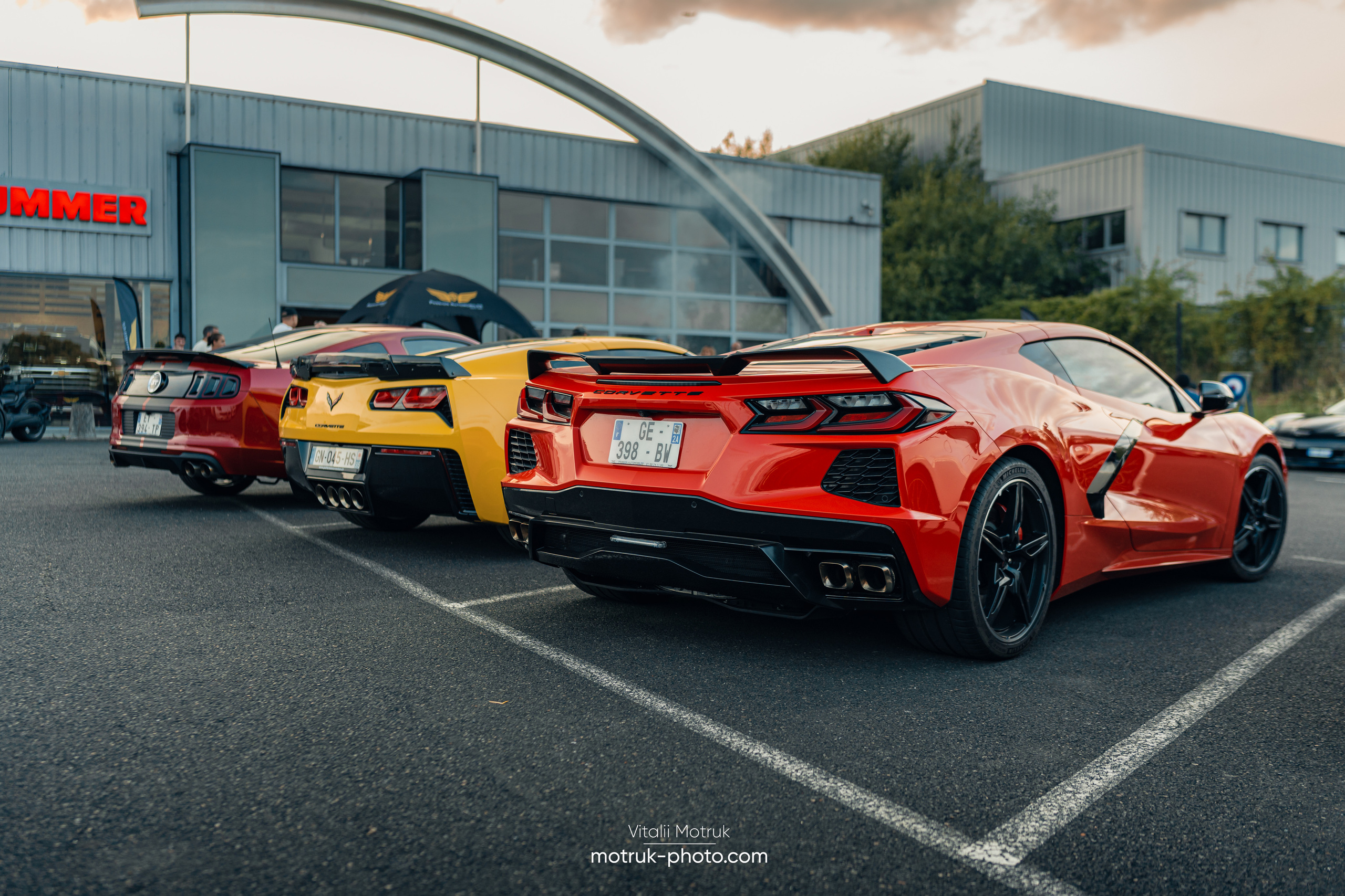 Rassemblement Passion Automobiles. Photographe de voitures à Paris — Vitalii Motruk