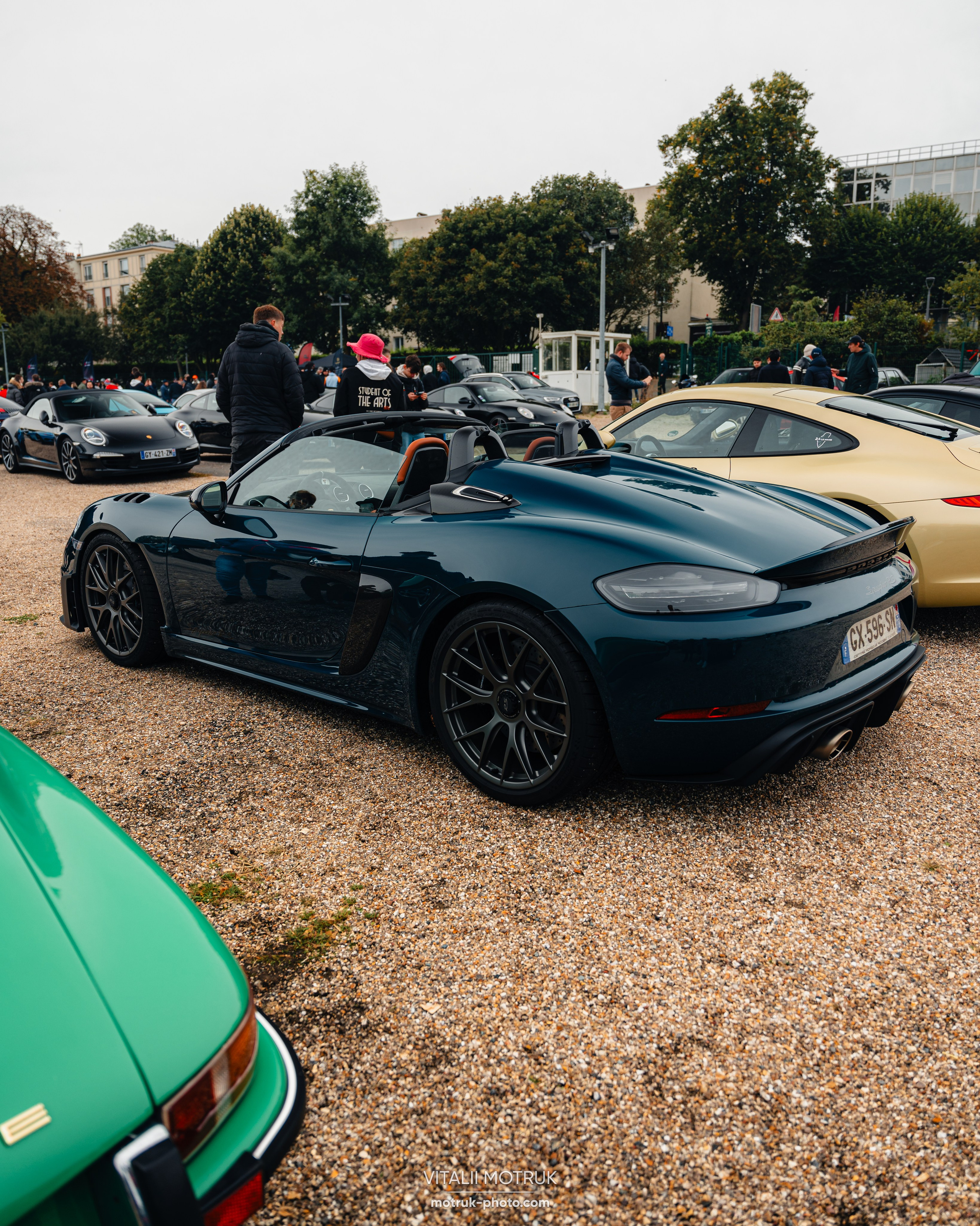 Cars and Coffee 29 septembre 2024. Photographe de voitures à Paris — Vitalii Motruk