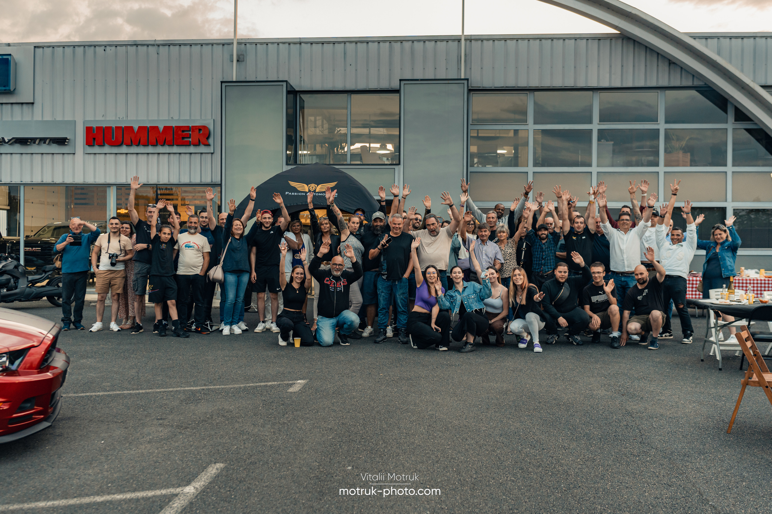 Rassemblement Passion Automobiles. Photographe de voitures à Paris — Vitalii Motruk