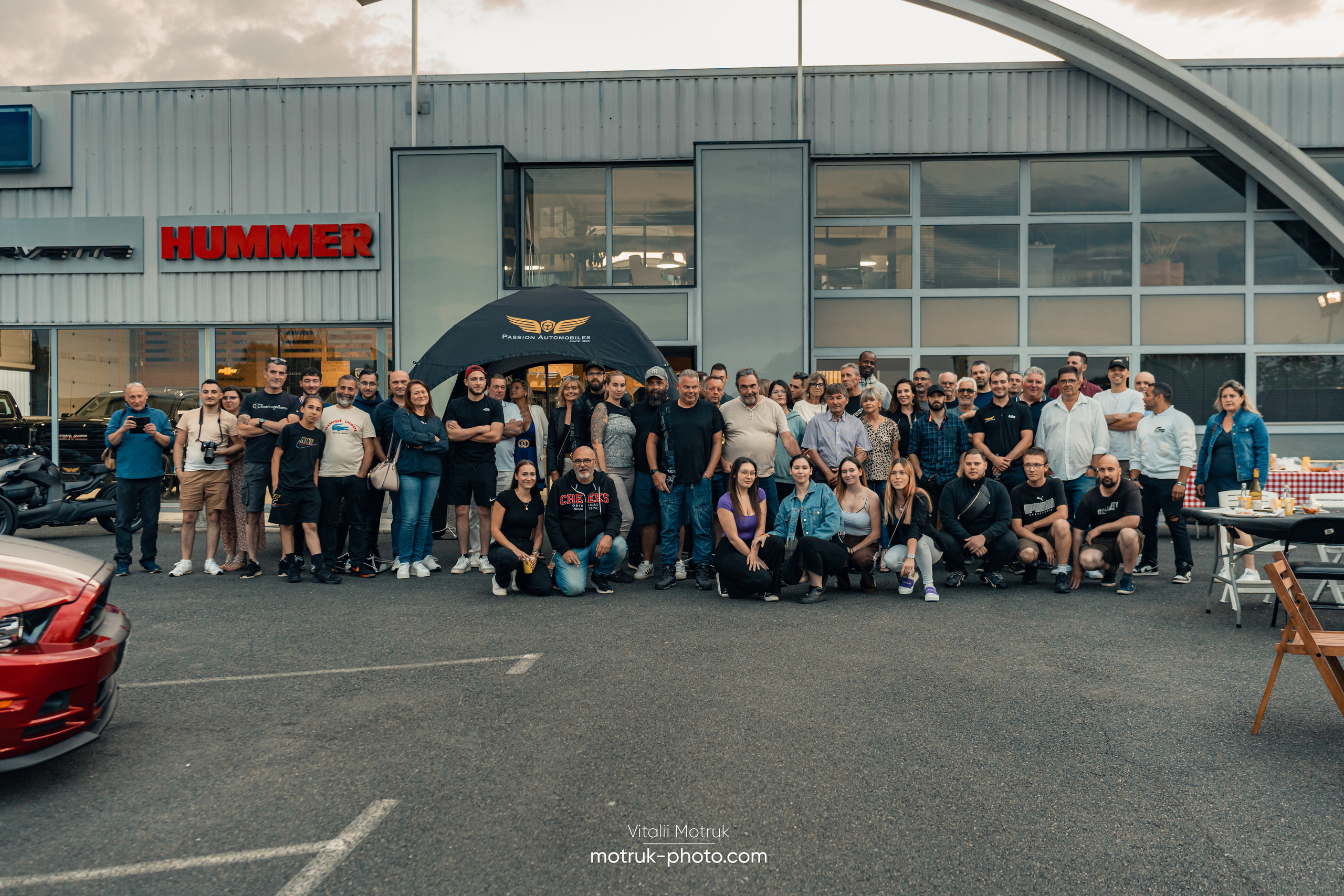 Rassemblement Passion Automobiles. Photographe de voitures à Paris — Vitalii Motruk