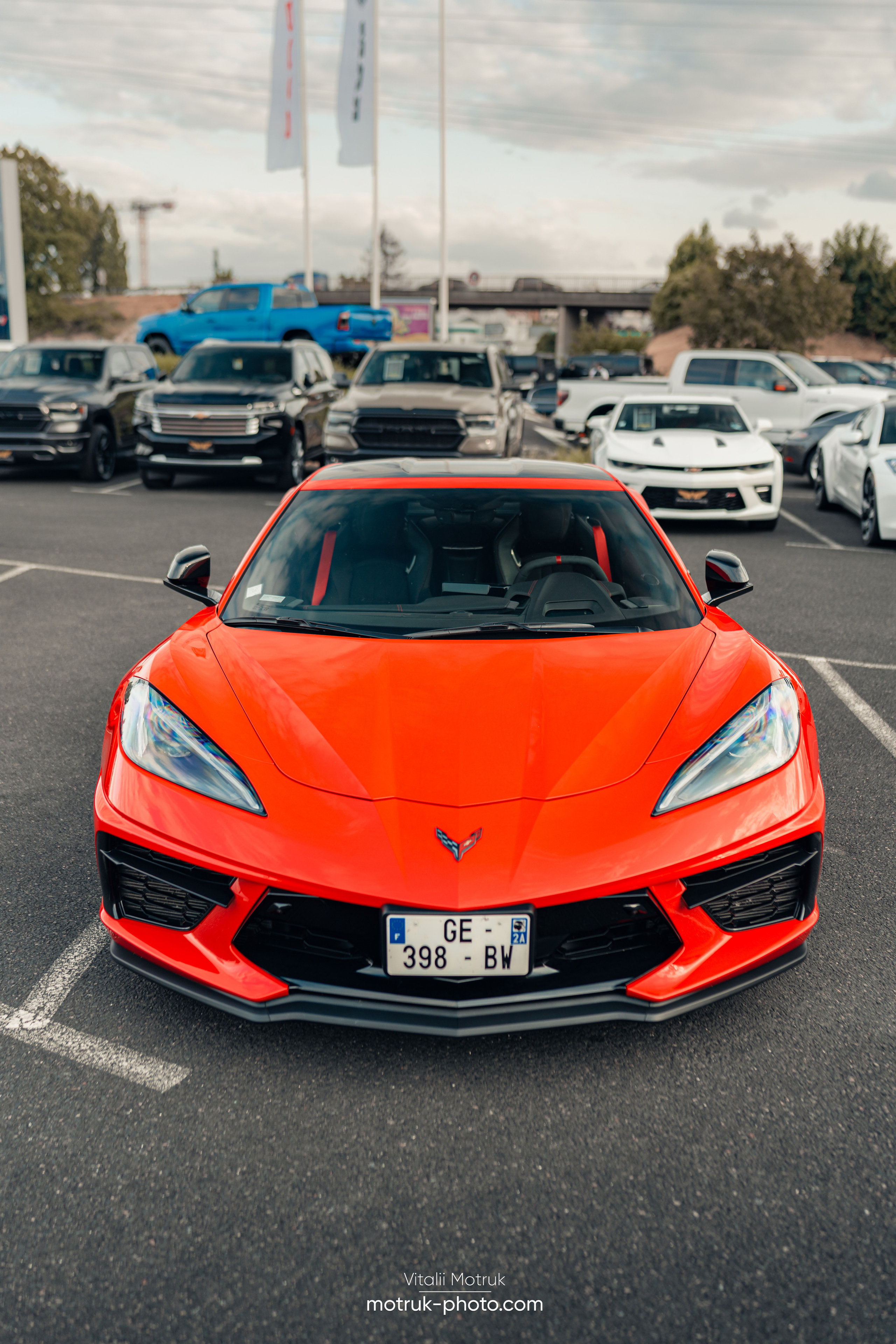 Rassemblement Passion Automobiles. Photographe de voitures à Paris — Vitalii Motruk