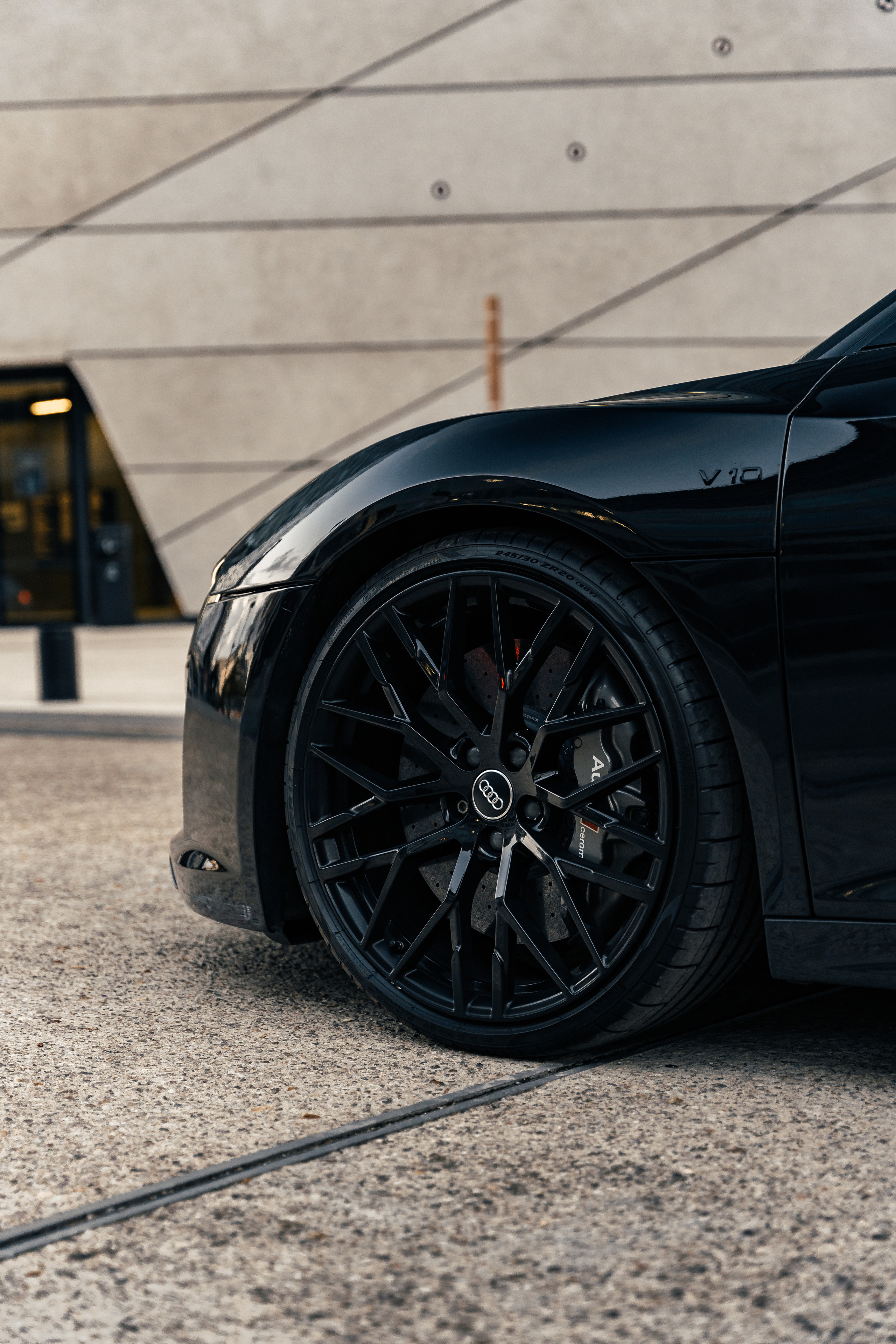 Audi R8 V10. Photographe de voitures à Paris — Vitalii Motruk