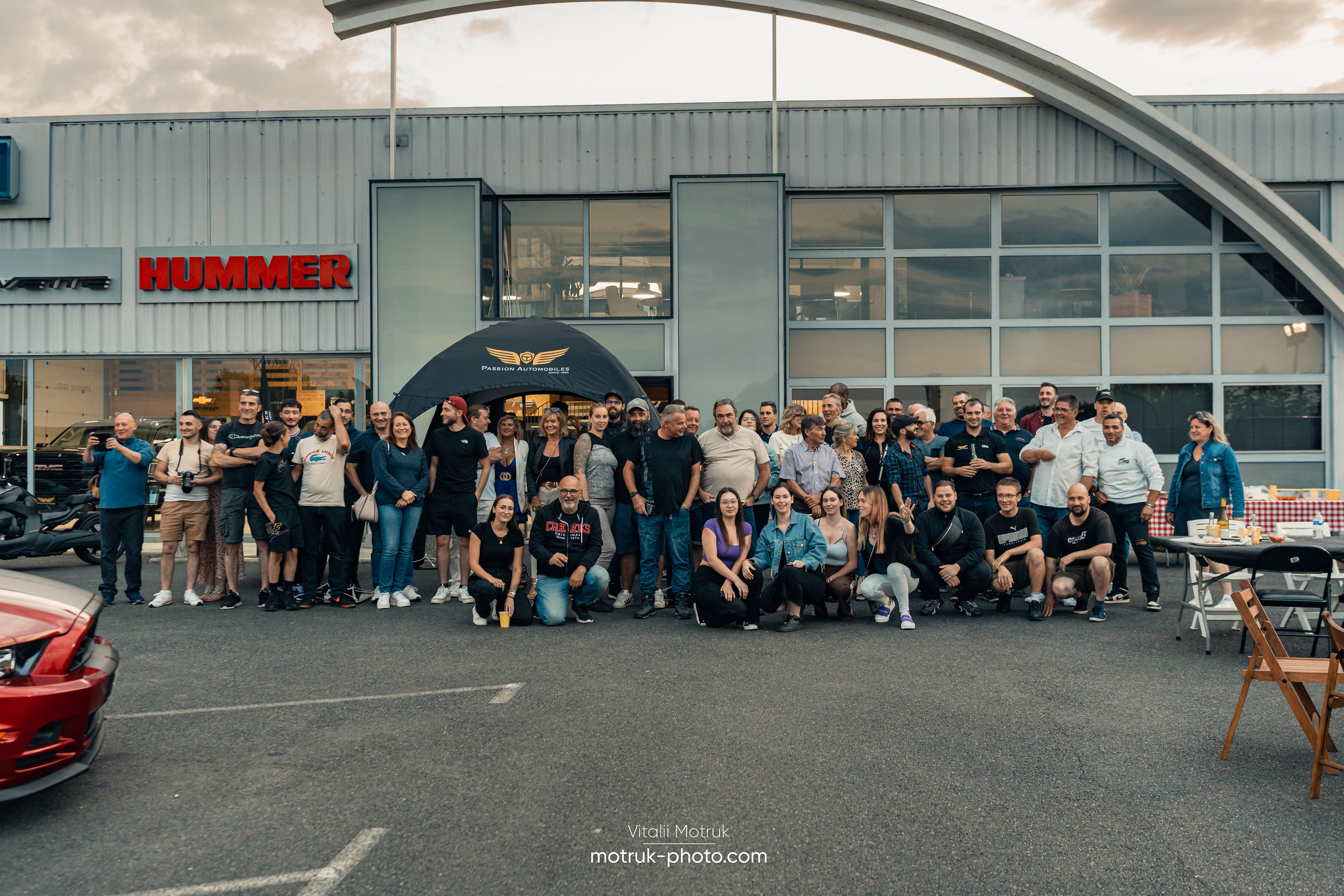 Rassemblement Passion Automobiles. Photographe de voitures à Paris — Vitalii Motruk