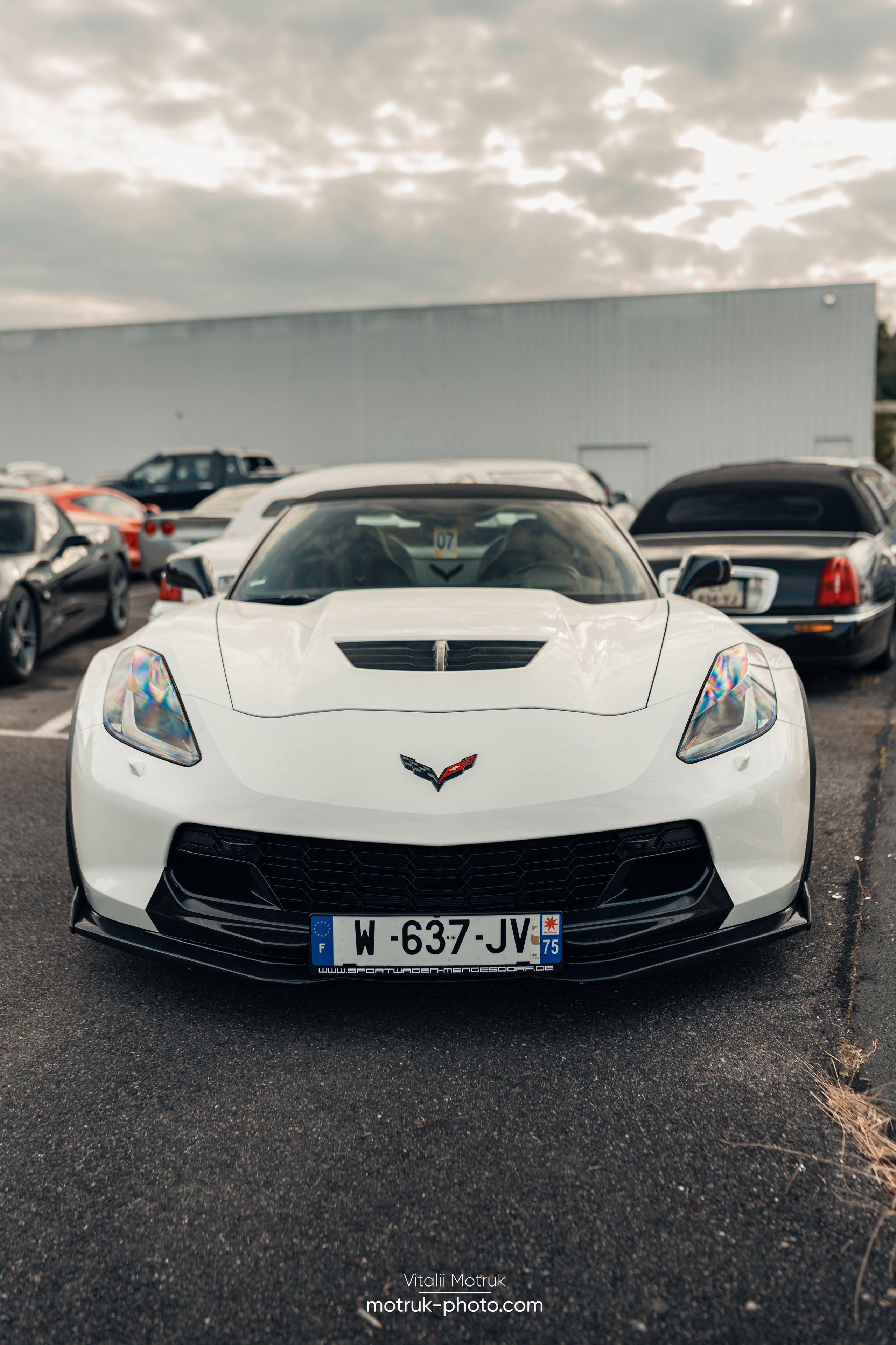 Rassemblement Passion Automobiles. Photographe de voitures à Paris — Vitalii Motruk