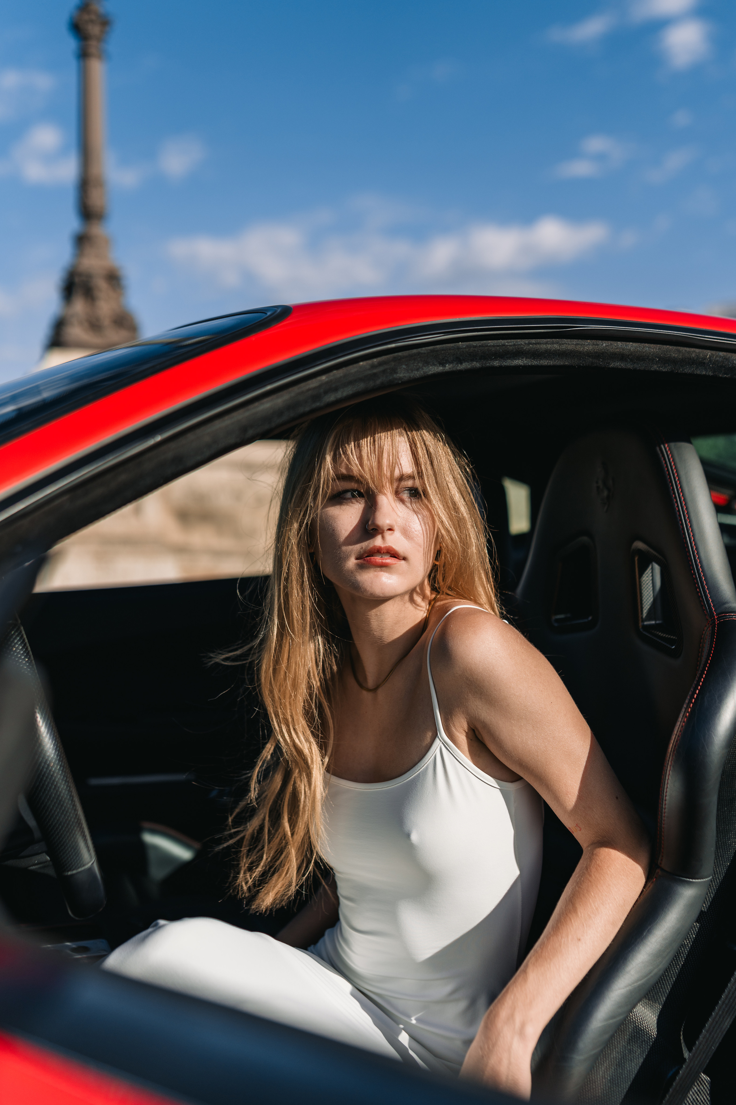 Polina x Ferrari F430. Photographer in Paris — Vitalii Motruk