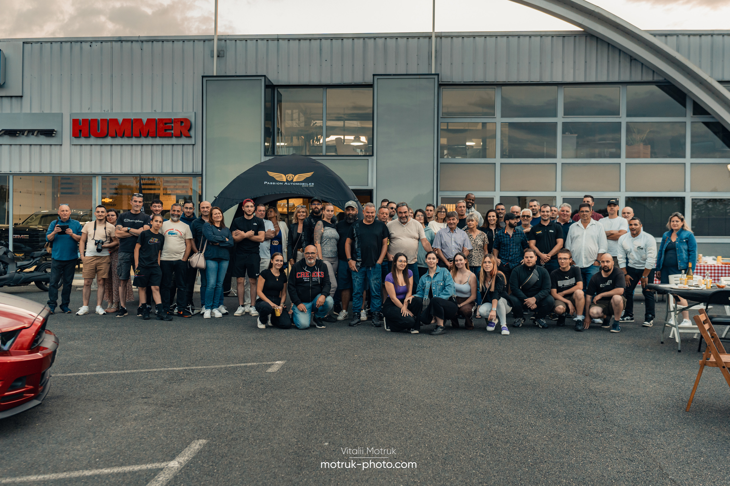 Rassemblement Passion Automobiles. Photographe de voitures à Paris — Vitalii Motruk