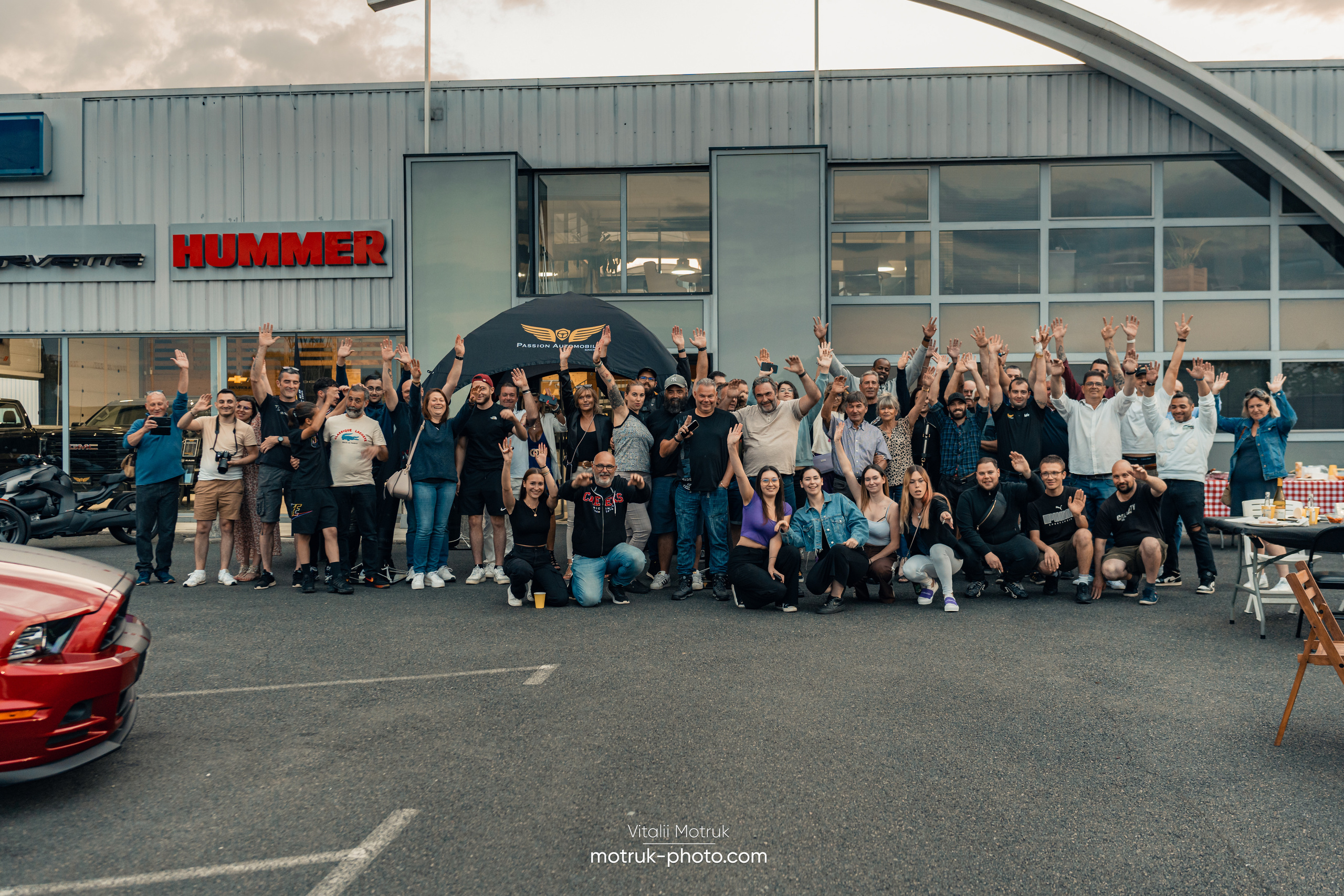 Rassemblement Passion Automobiles. Photographe de voitures à Paris — Vitalii Motruk