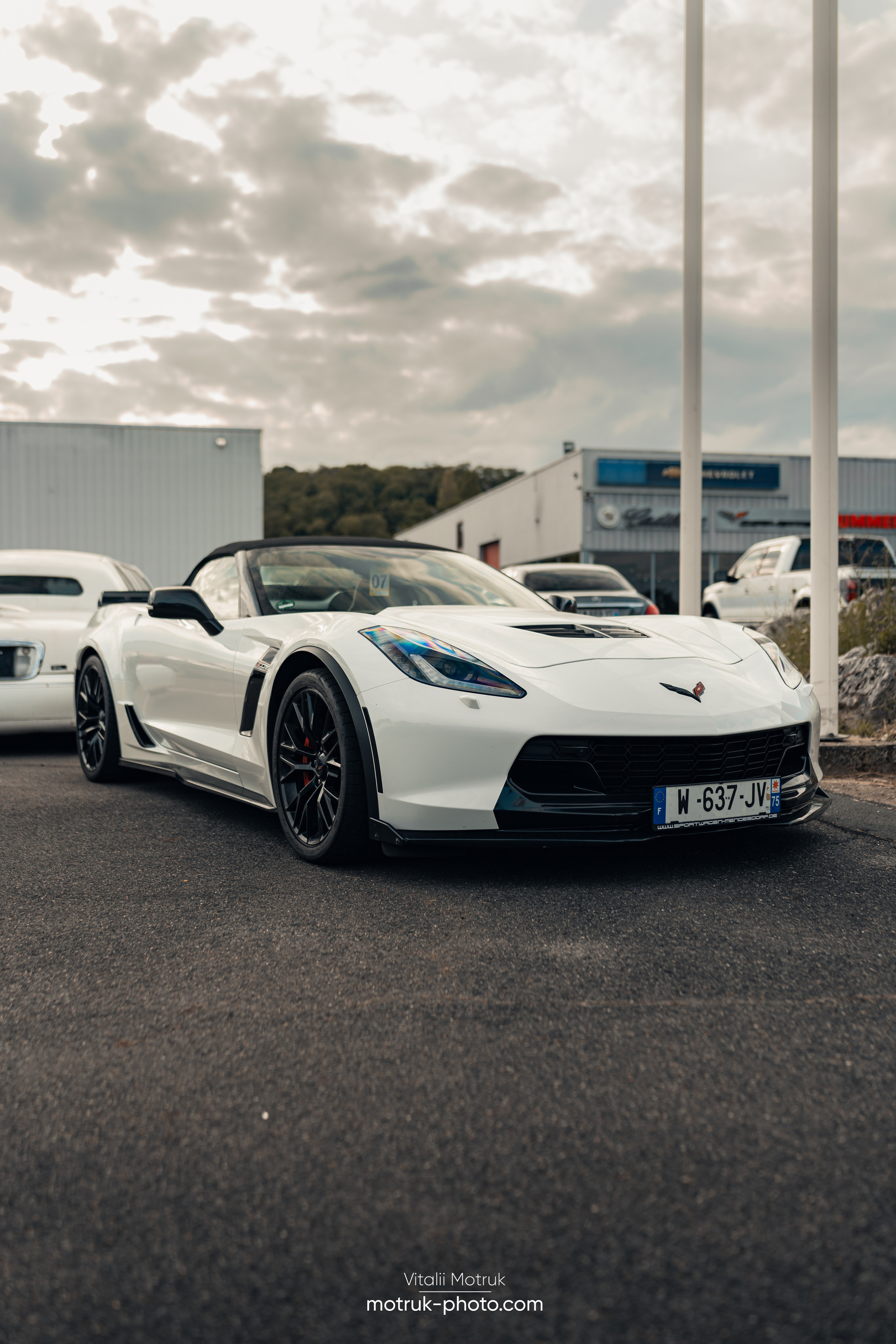 Rassemblement Passion Automobiles. Photographe de voitures à Paris — Vitalii Motruk