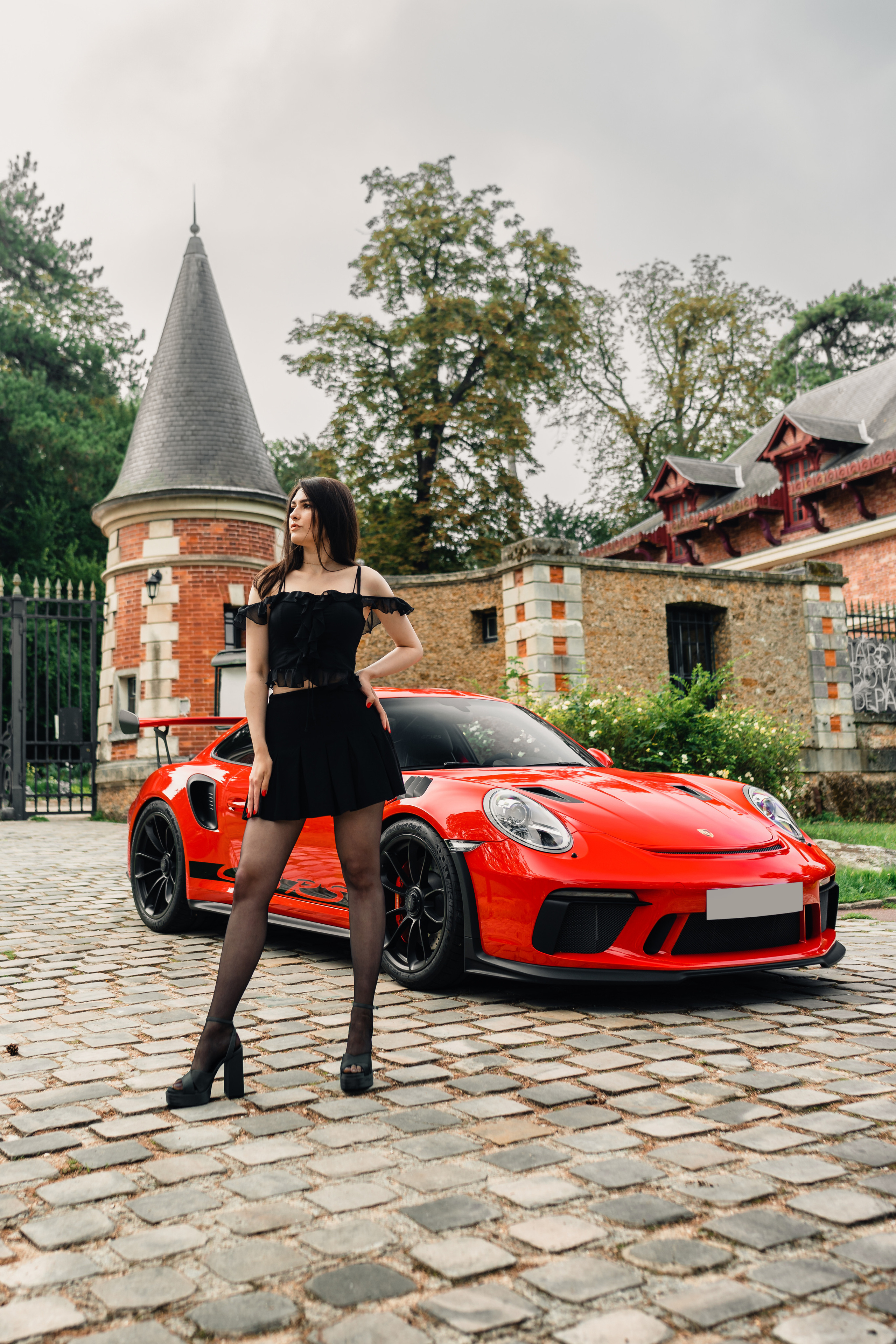 Nataliia x Porsche GT3RS. Photographer in Paris — Vitalii Motruk
