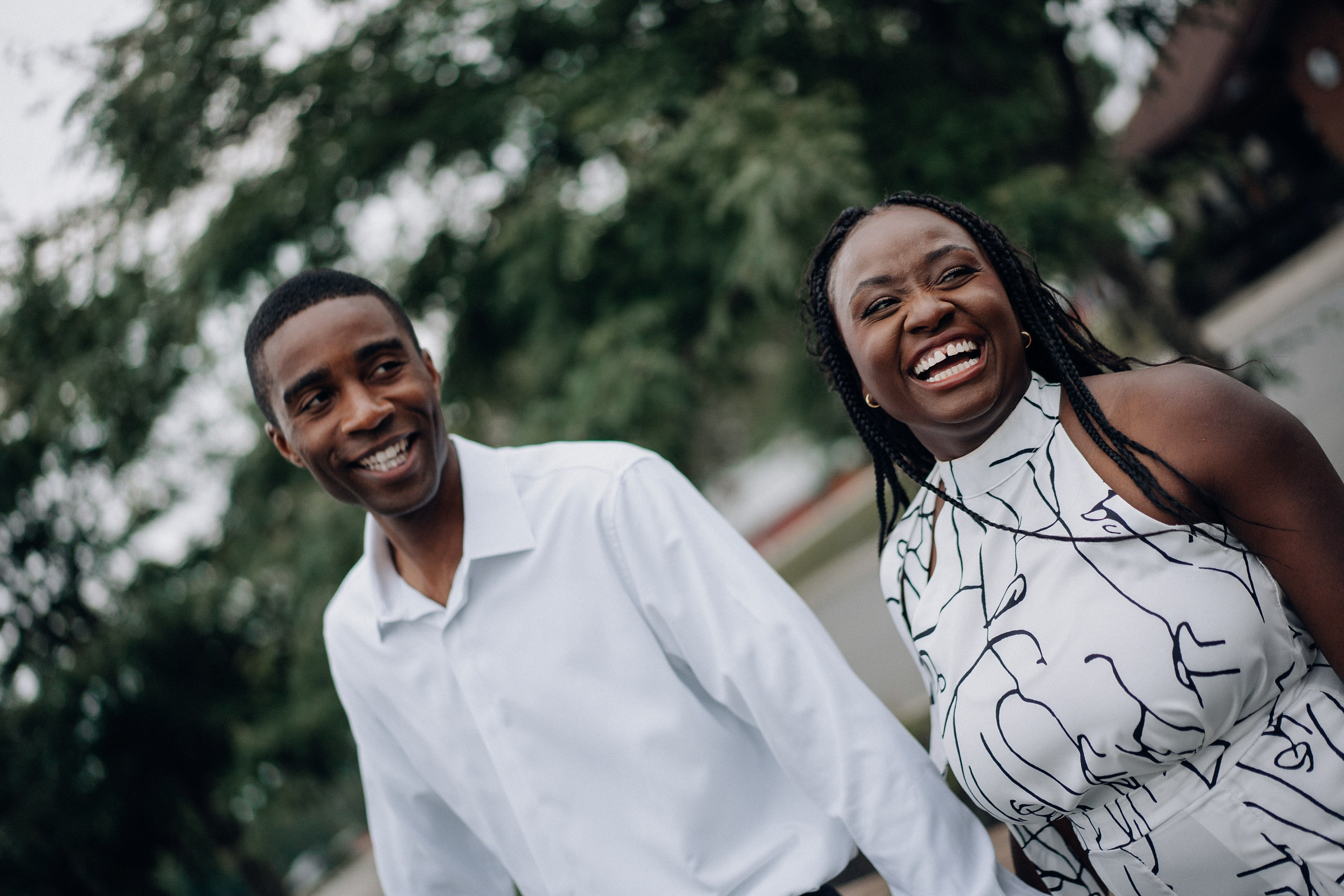 Photoshoot engagement. Portrait and wedding photographer in New York