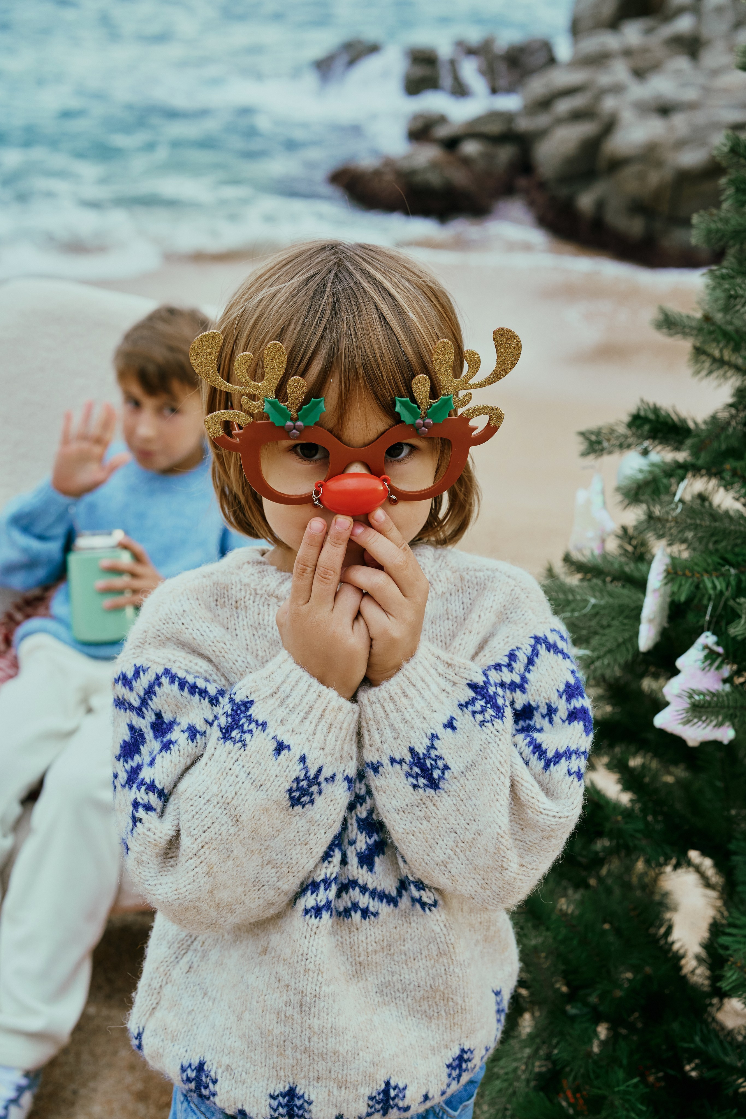 Рождество на пляже. Такие разные, любимые. Фотограф в Барселоне Жанна Захарченко