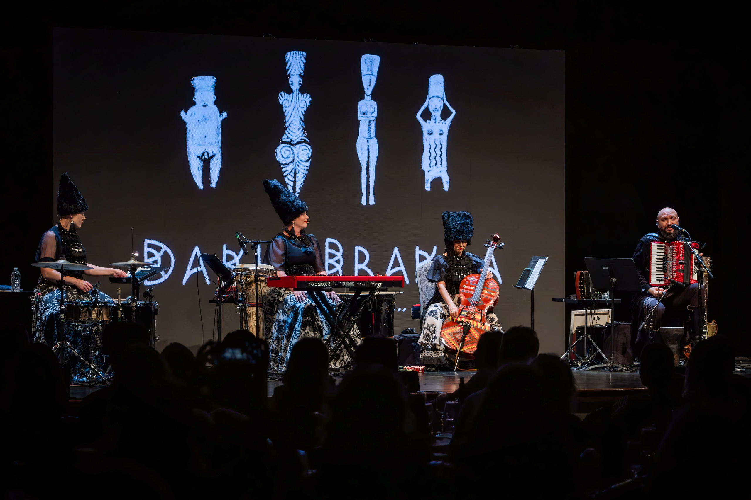 DAKHA BRAKHA. Reportage concert portrait photography in the San Francisco Bay Area