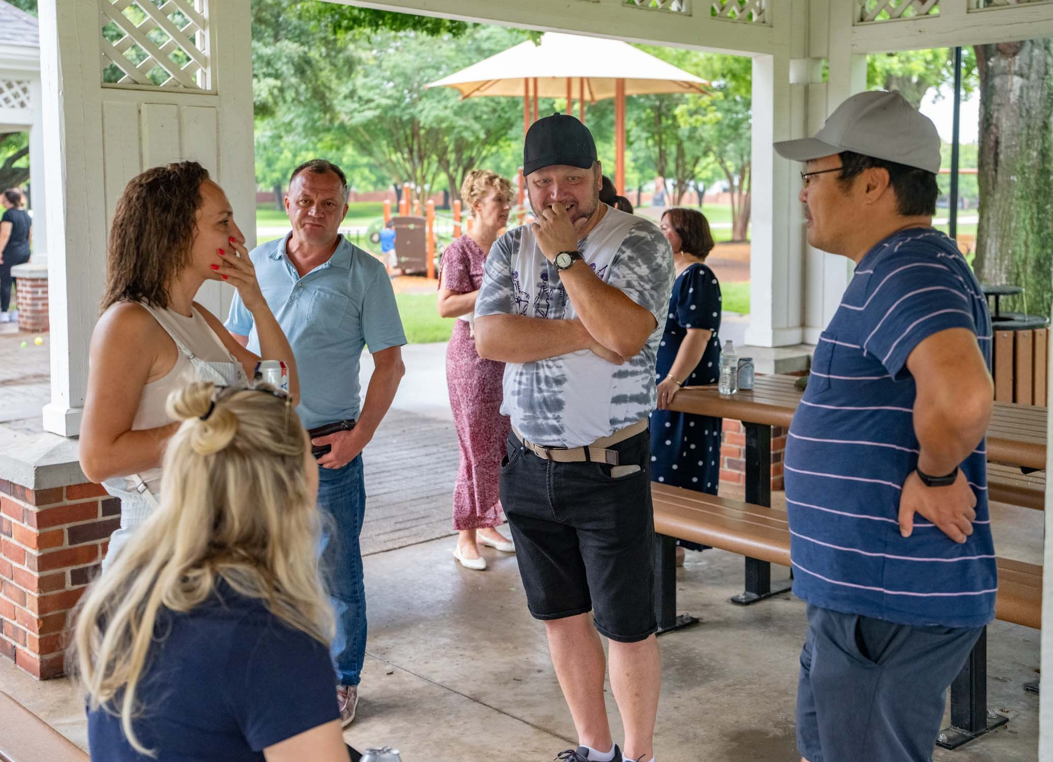 Easter picnic. Photographer Irina Kozhemyakina. Houston