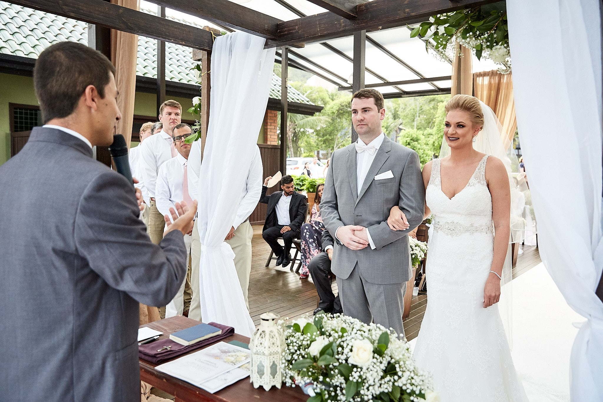 Casamento Juliana e Nick. Fotógrafo de casamentos em Florianópolis