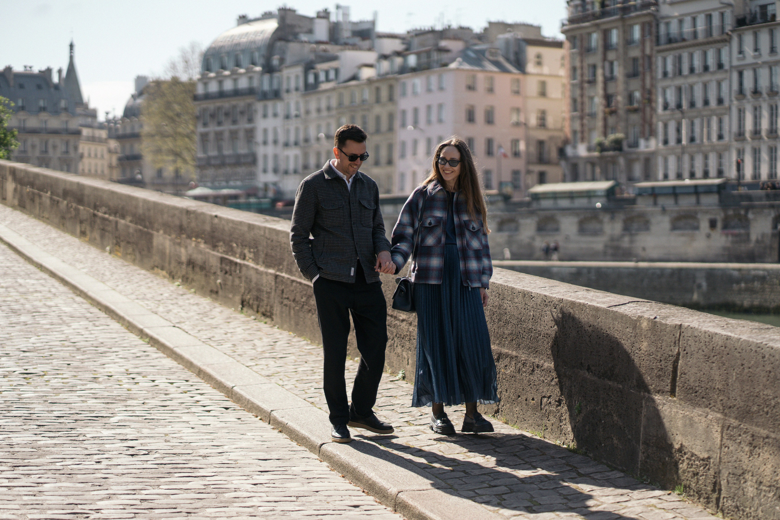 Весна у Pont Neuf. Ksenia Marchand/ Lifestyle фотограф в Париже
