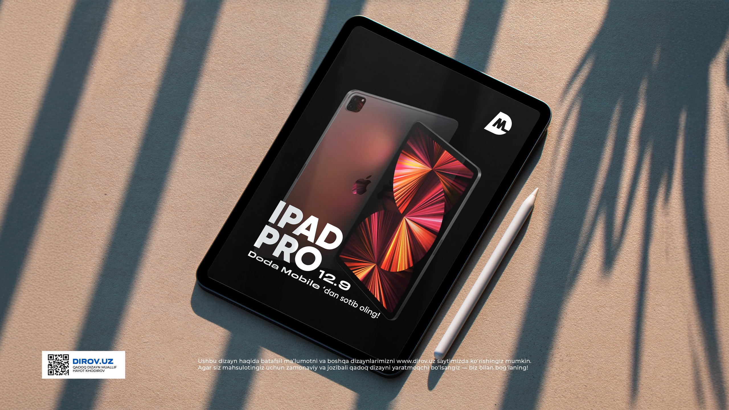 Doda Mobile  — Logotip. Dirov — Hayot Khodirov