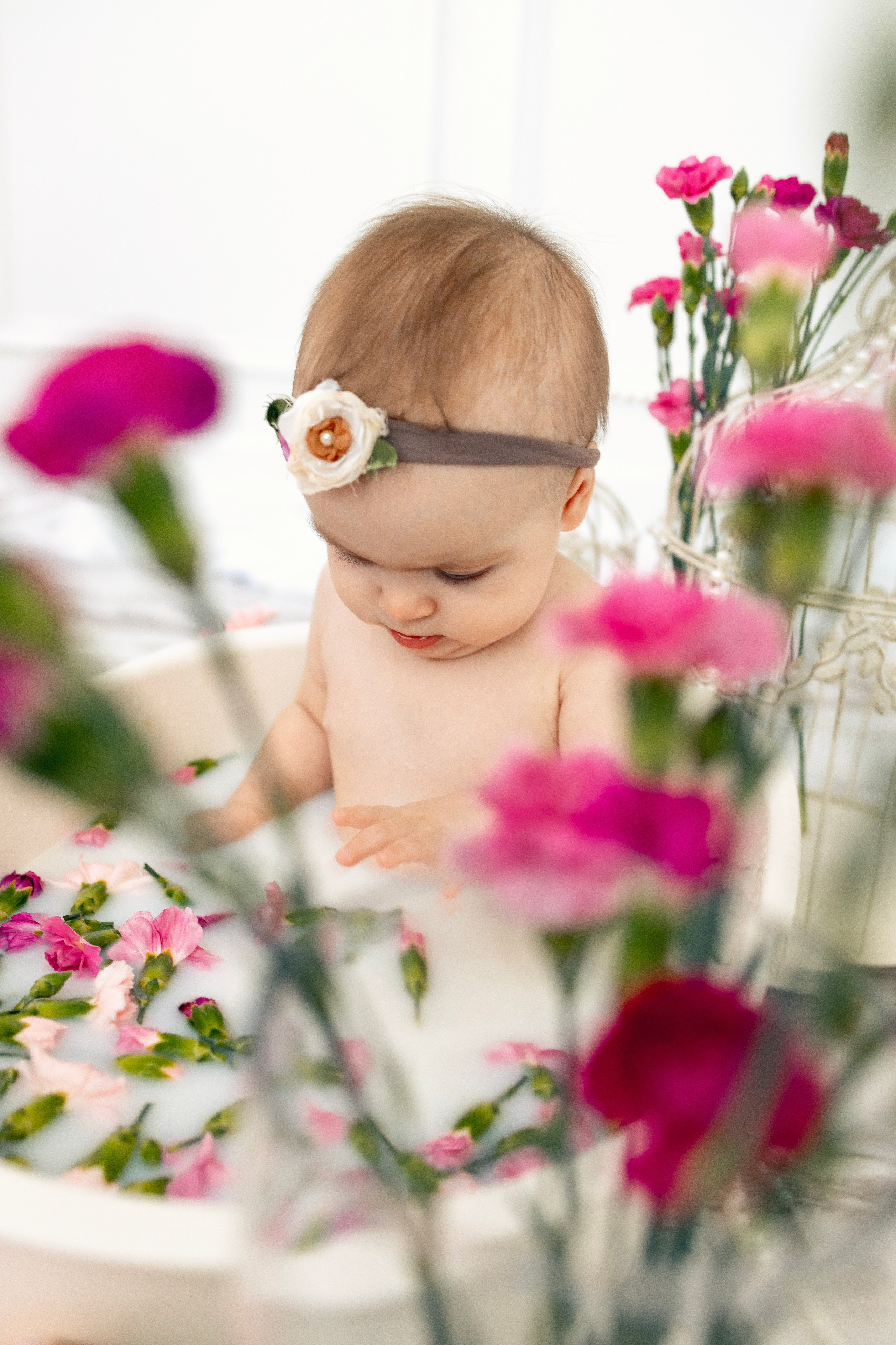 Milk bath. Anaeliseevaphoto.com