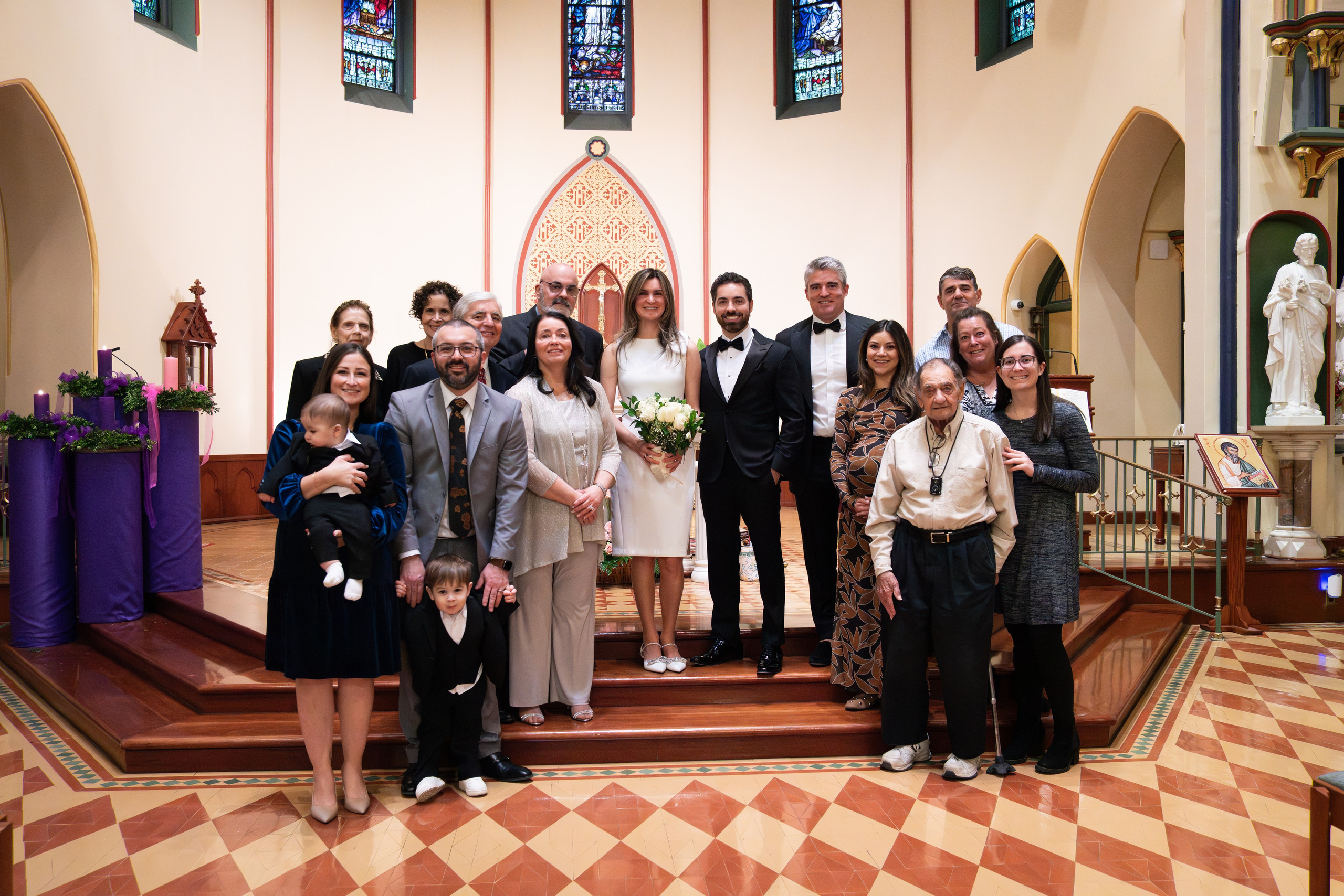 Catholic Wedding Ceremony. Family, lifestyle, and commercial photography in New York and New Jersey