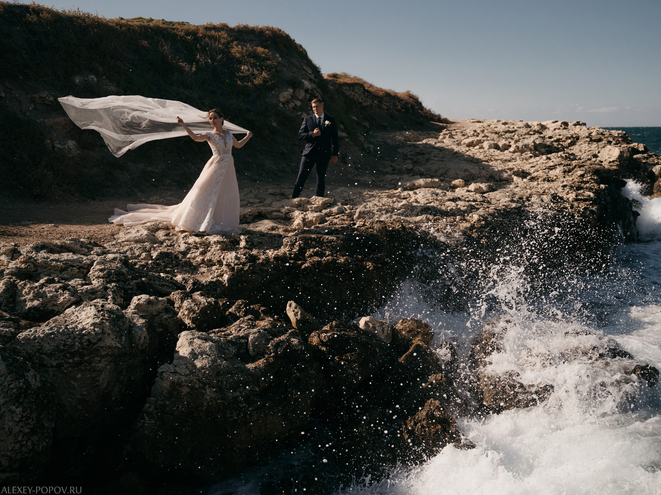 Свадебная фотосессия. Херсонес, Севастополь. Свадебный и семейный фотограф Алексей Попов. Штутгарт, Германия