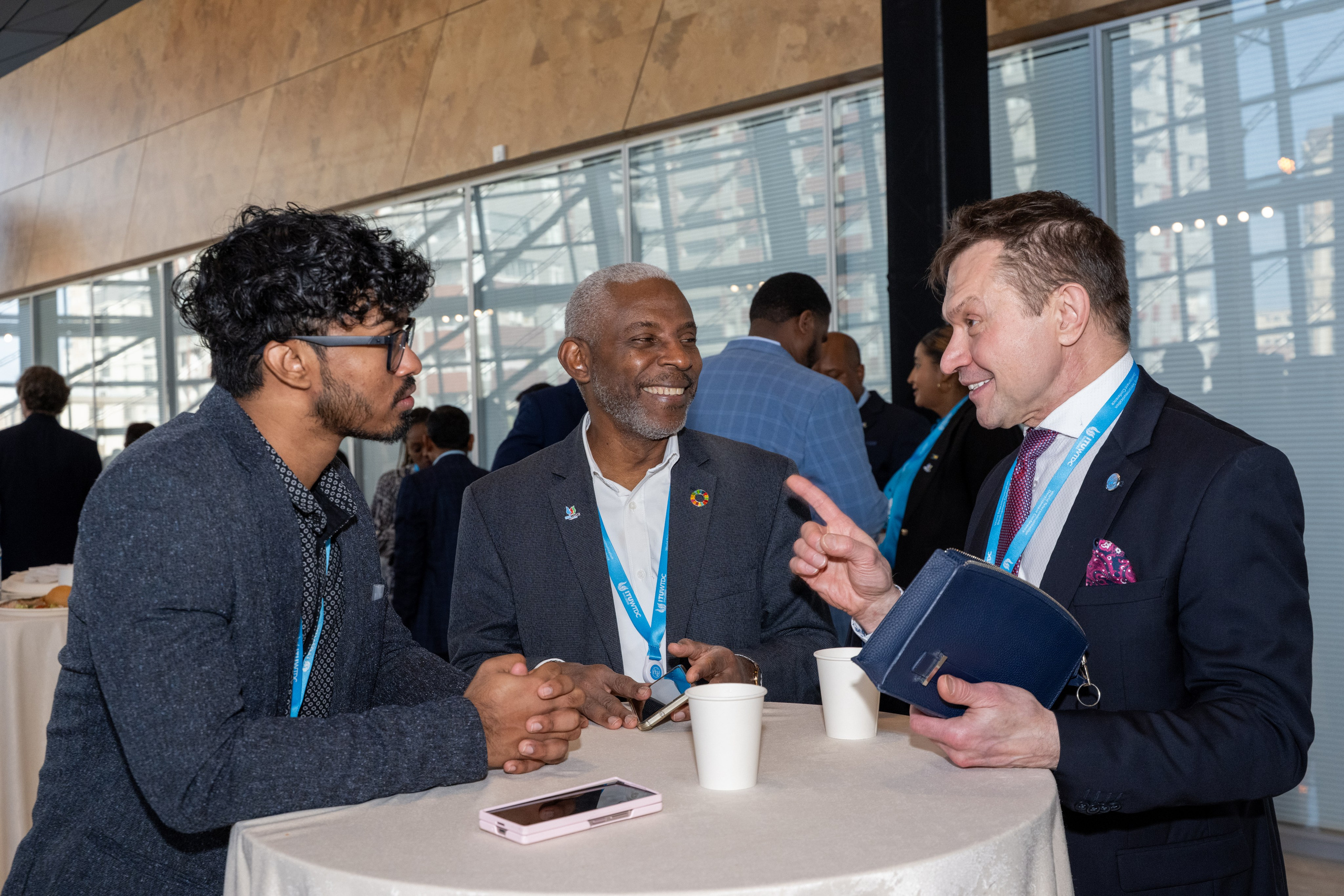 WTDC Baku 2025: Media Coverage of the Caribbean Telecommunications Union Delegation. Fotograf Baku