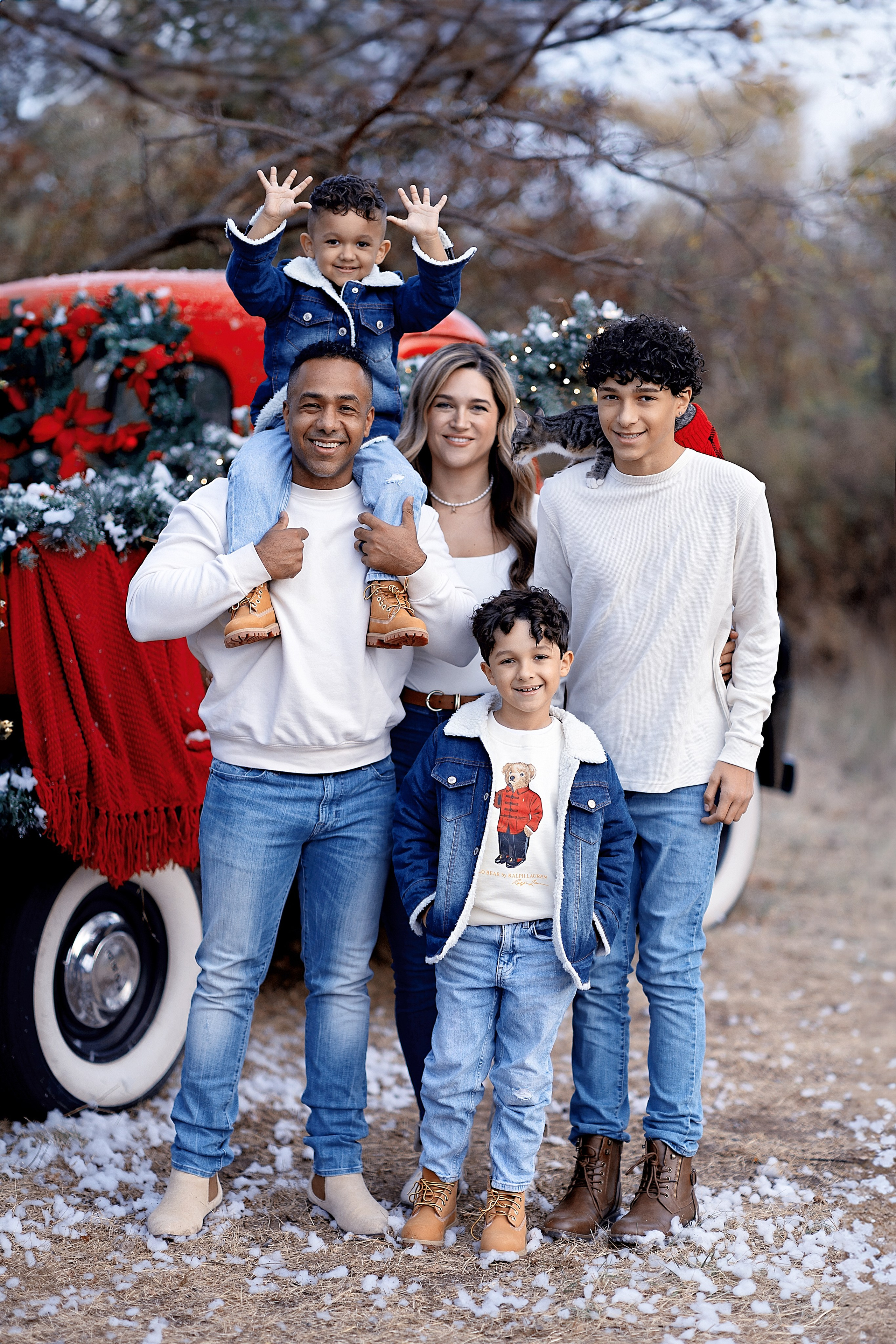 Christmas Truck. Professional photographer in NYC Kristina Bagdasaryan