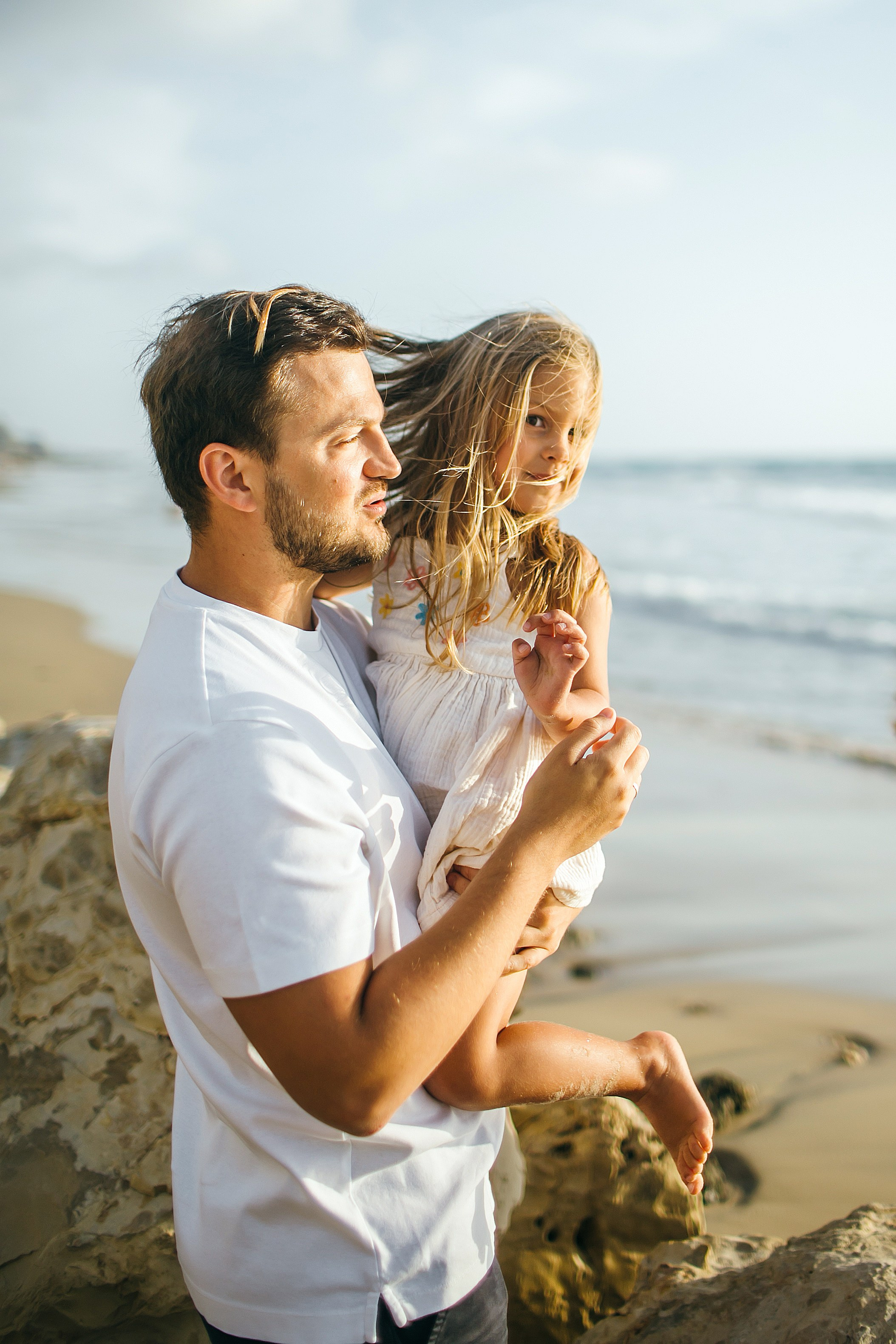 Bat Yam beach. Family photographer in Israel