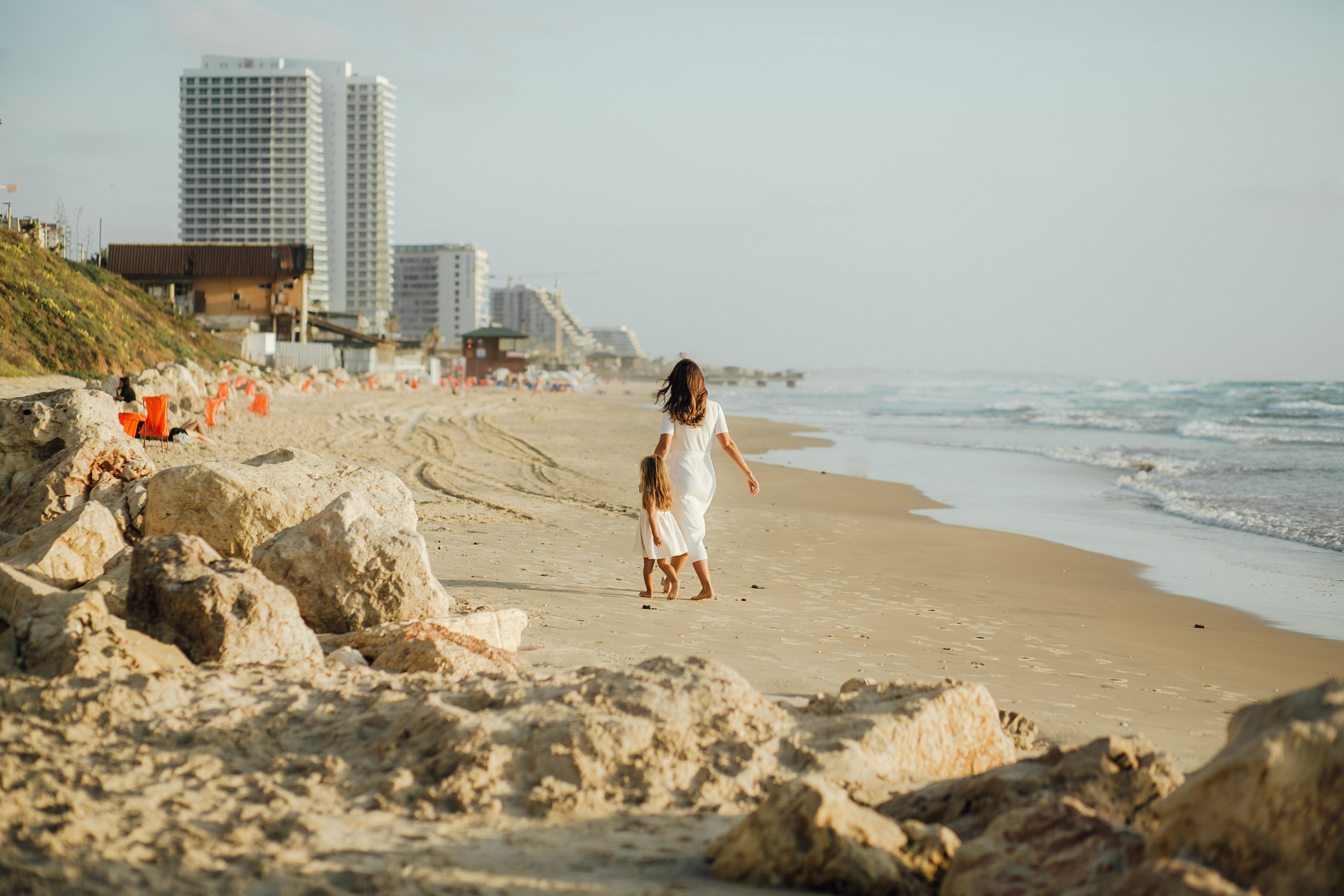 Bat Yam beach. Family photographer in Israel