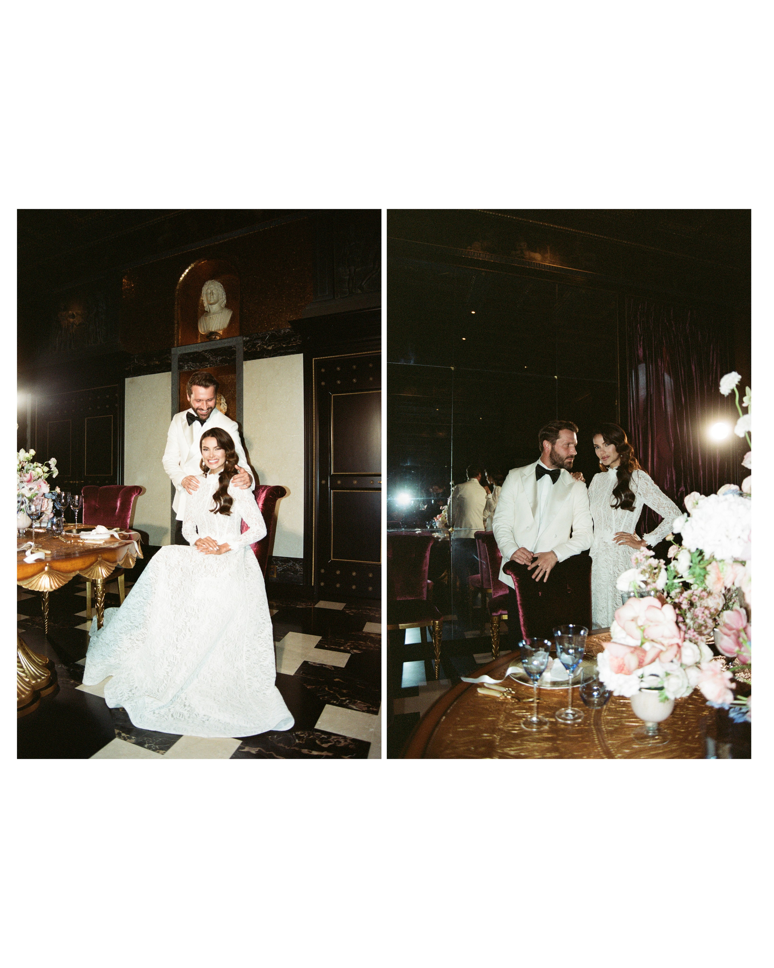 Celebrate love in the heart of Rome with a stunning wedding photoshoot at Villa Clara. Shot on Kodak Portra 400 film