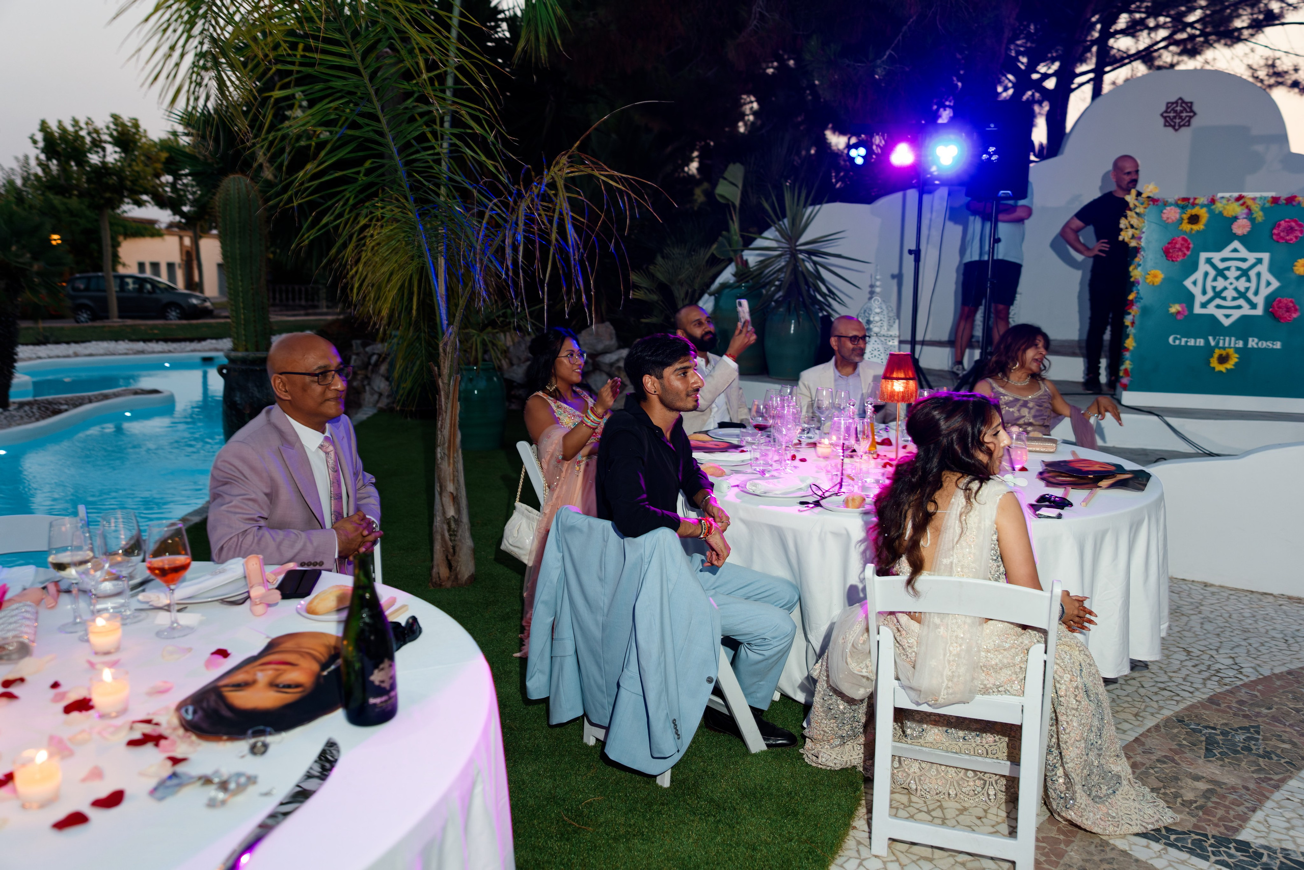 Indian wedding at Gran Villa Rosa, Barcelona