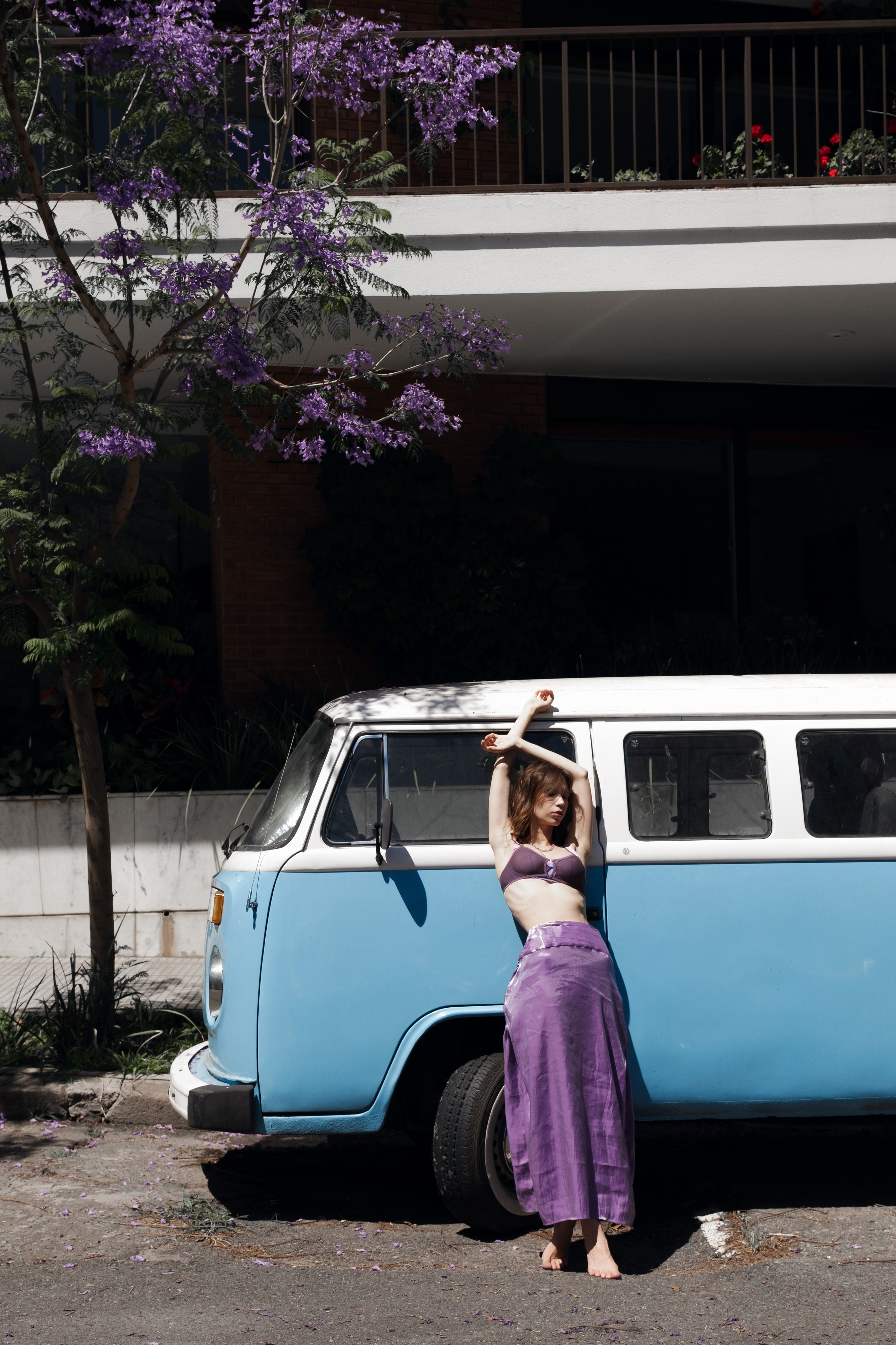 Alisa y Jacaranda. Photographer Olga Tsoi