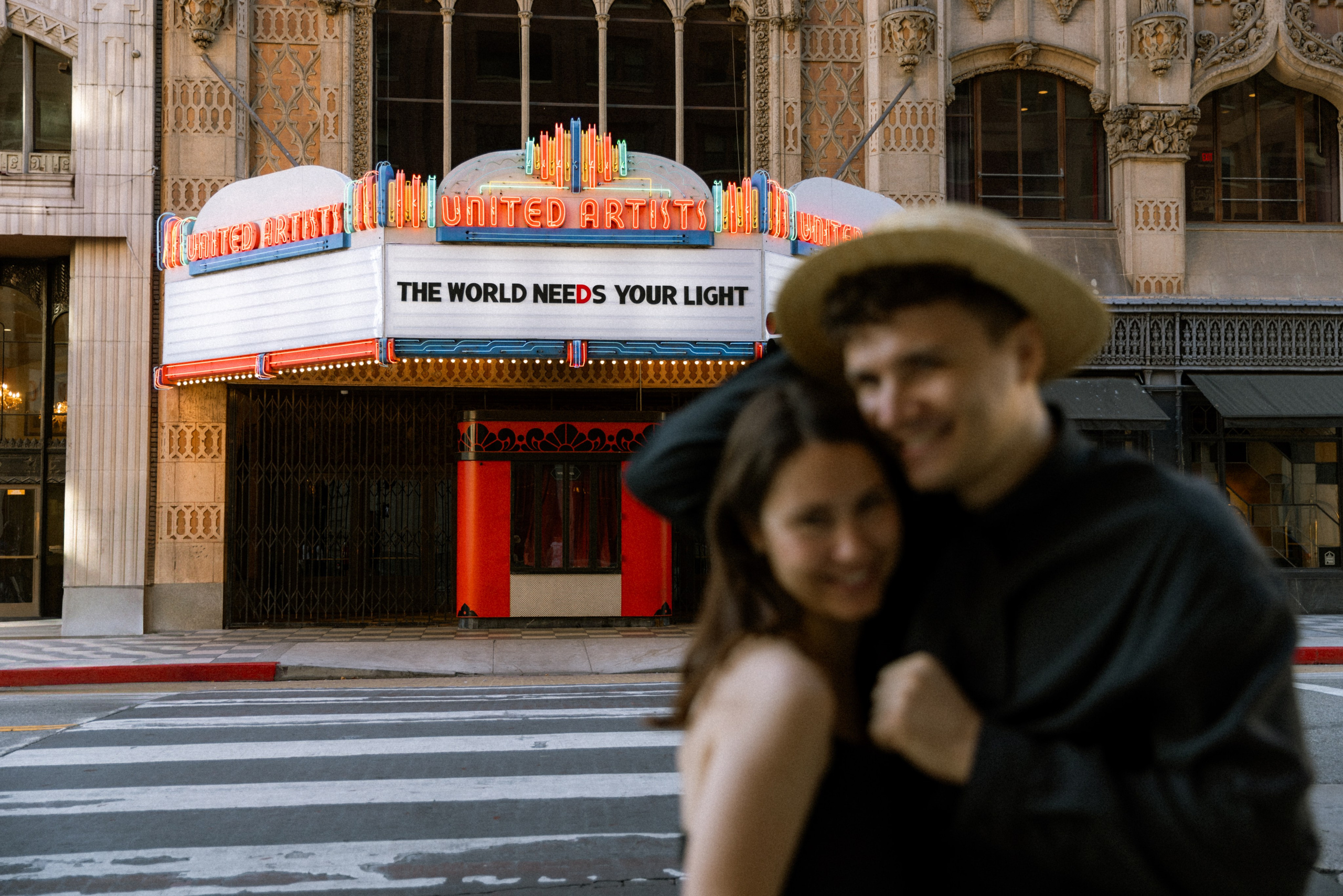 Elina & Yaroslav | Broadway. Photographer in Los Angeles. Julia Ishmuratova