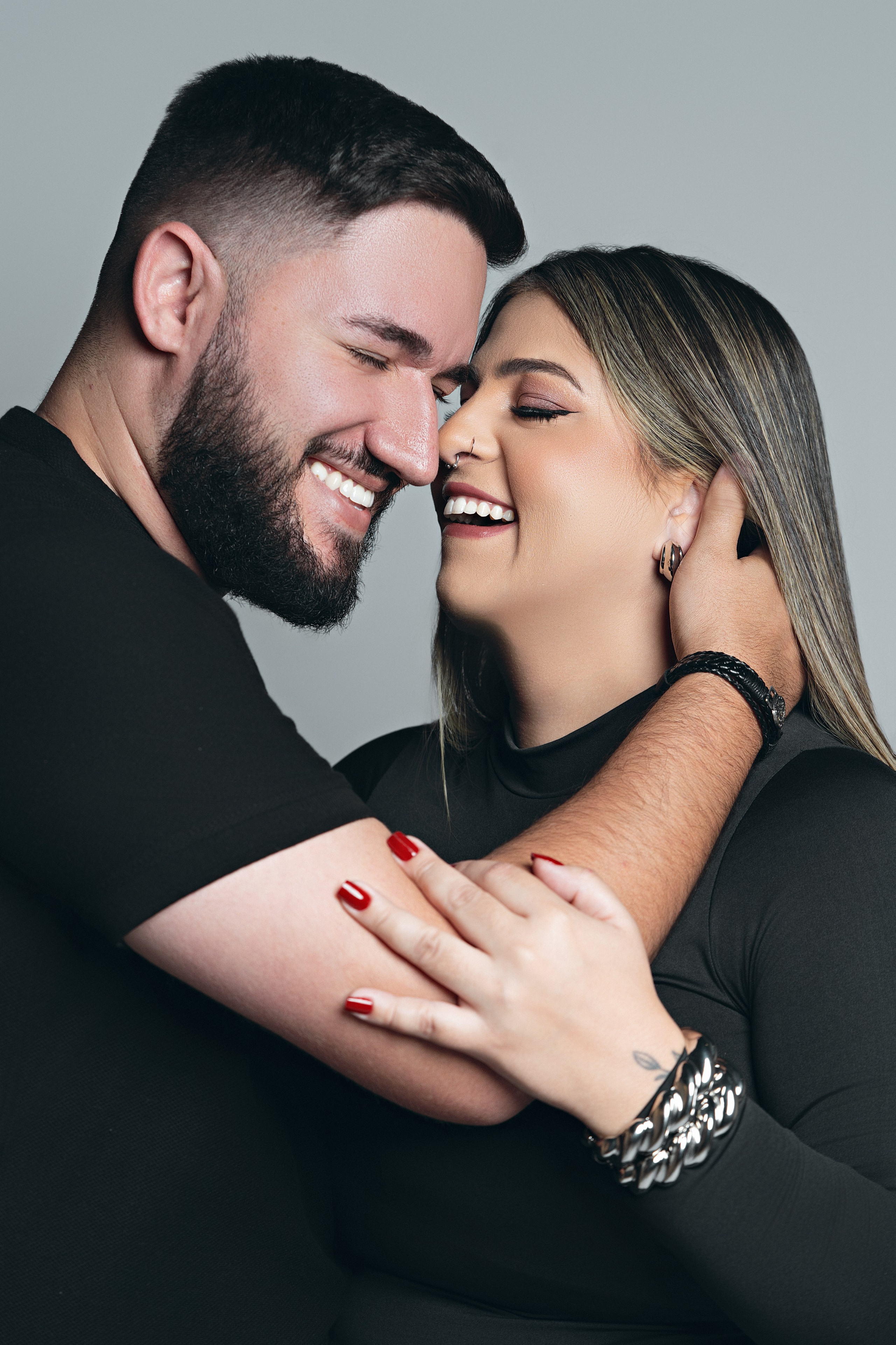 Pré Wedding Estúdio — Laisla e Bruno. Fotógrafo de casamento e Filmmaker de casamento