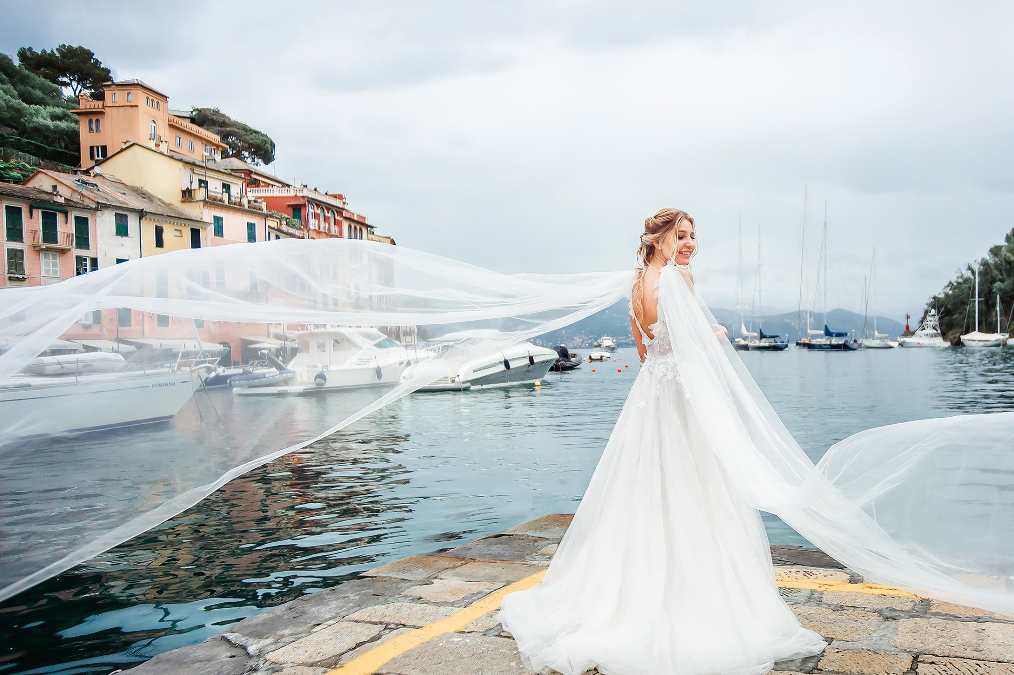Alina e Ruslan, Portofino