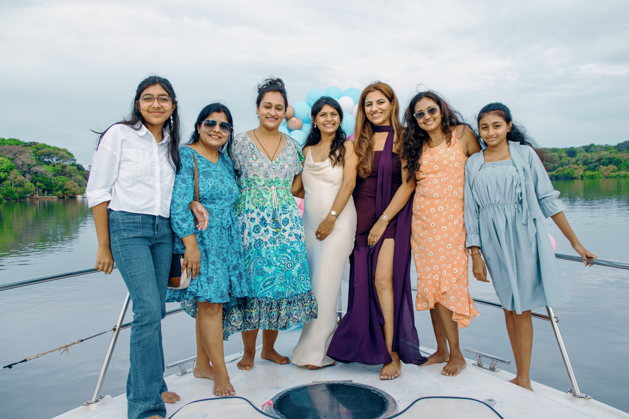 Gender Reveal Yacht Shoot. A creative consultant based in Mombasa, Kenya