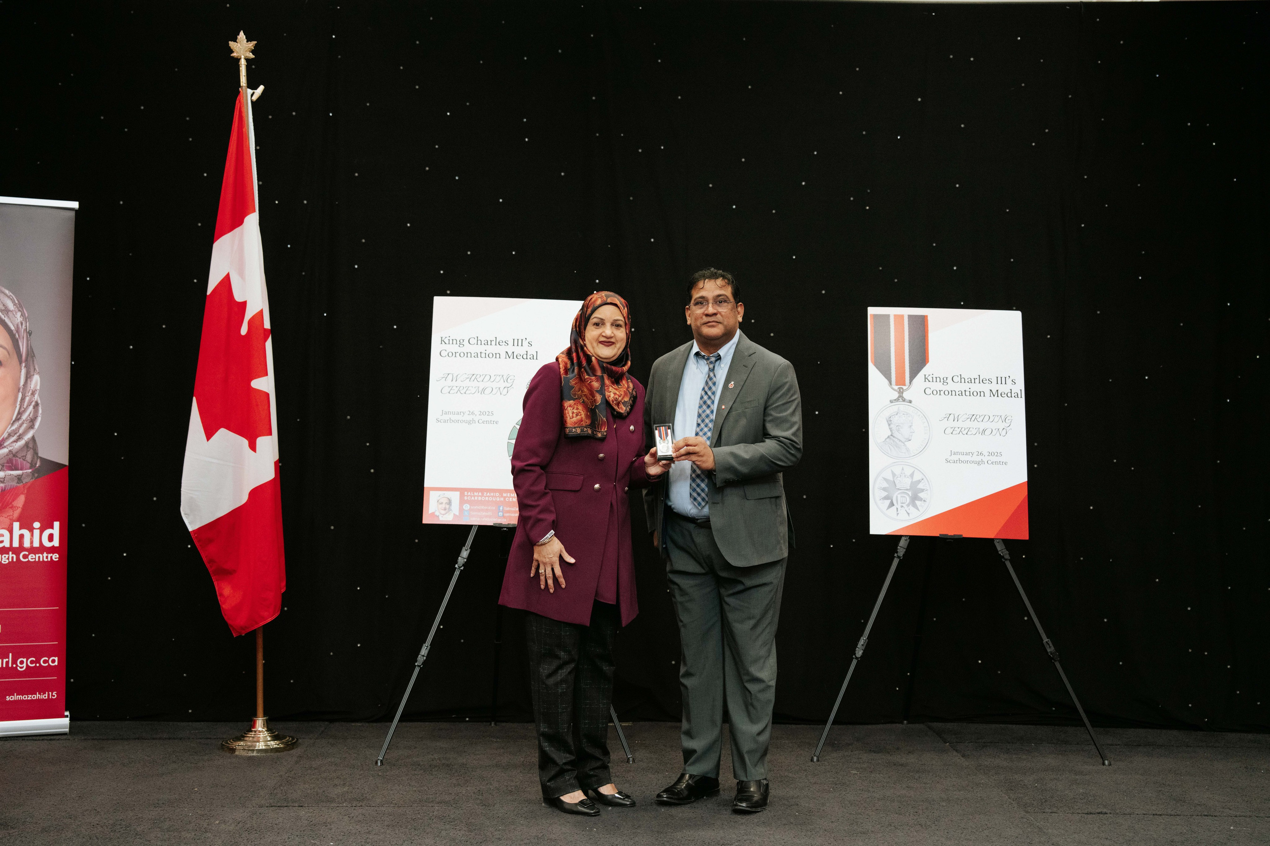 King Charles Coronation Medal Awarding Ceremony. MISAJA MEDIA