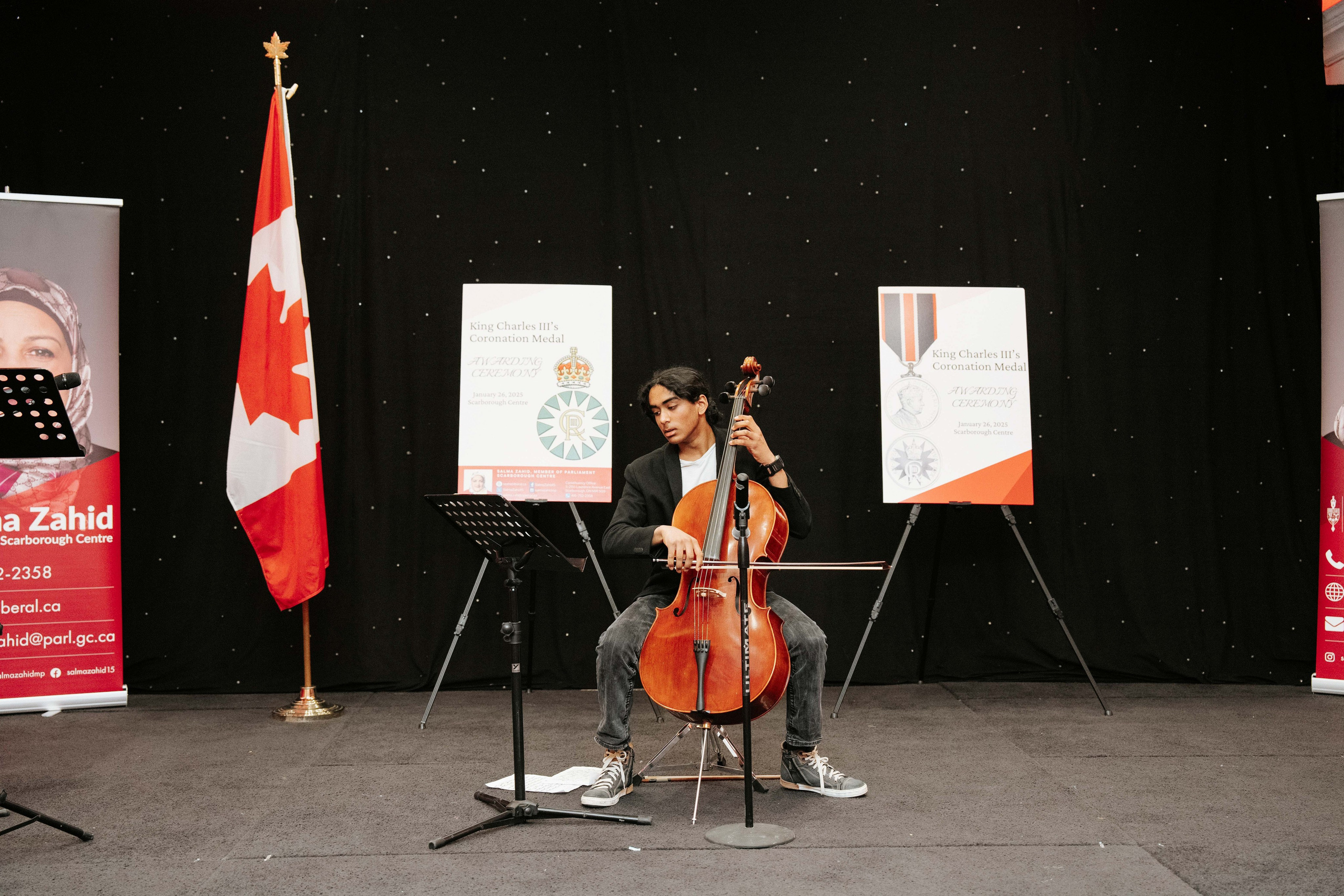 King Charles Coronation Medal Awarding Ceremony. MISAJA MEDIA