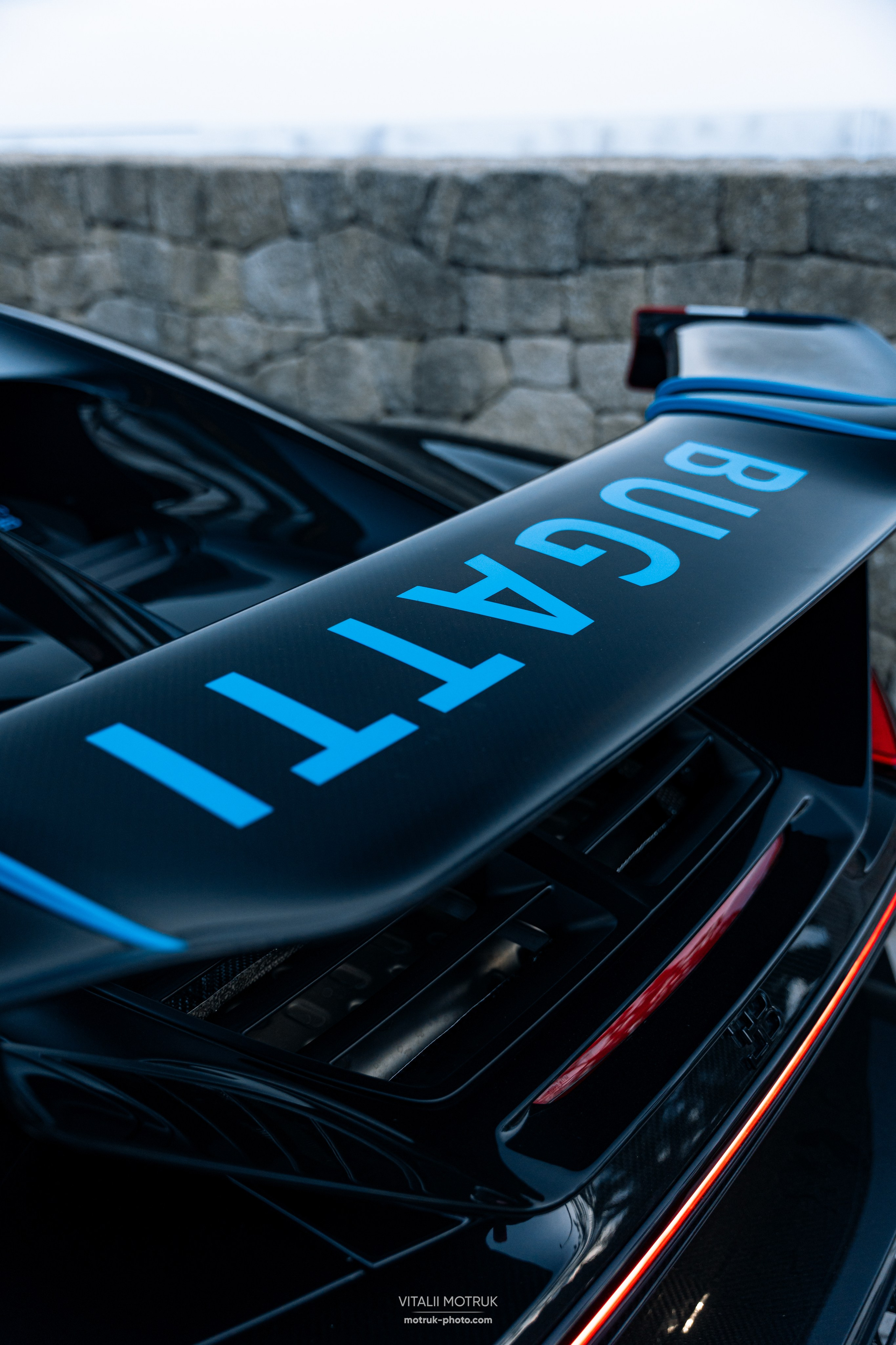 Bugatti Chiron. Photographe de voitures à Paris — Vitalii Motruk