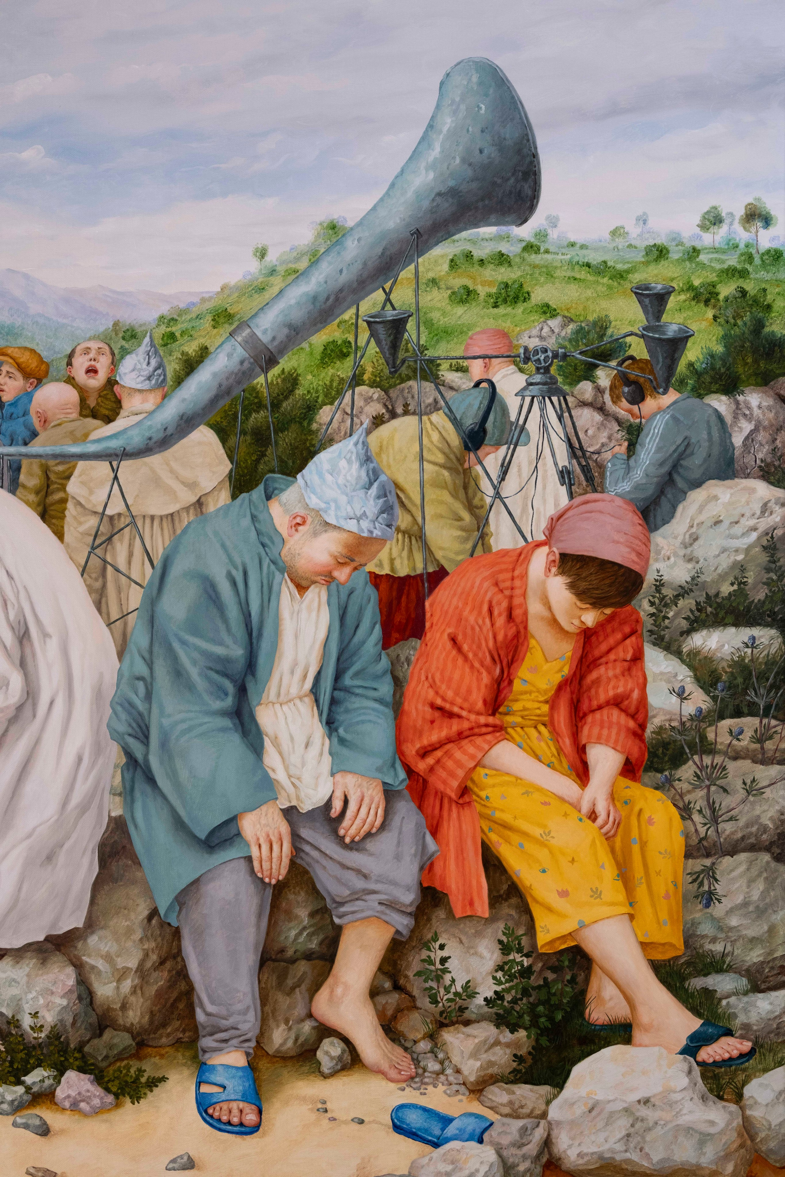 Waiting for the signal. Paul Rog