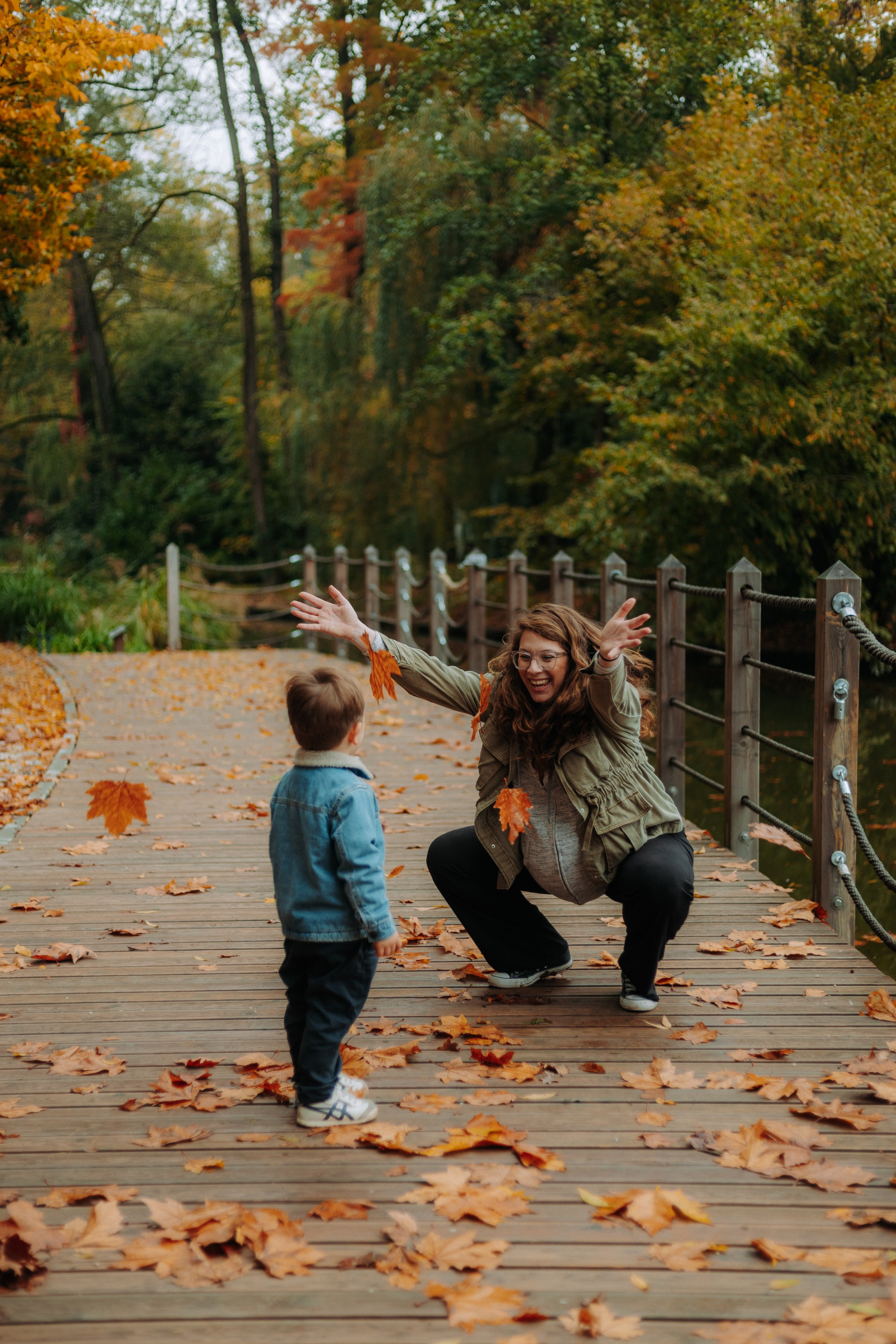 Walking in Maksimir. Elena Gorobets. Photographer in Zagreb