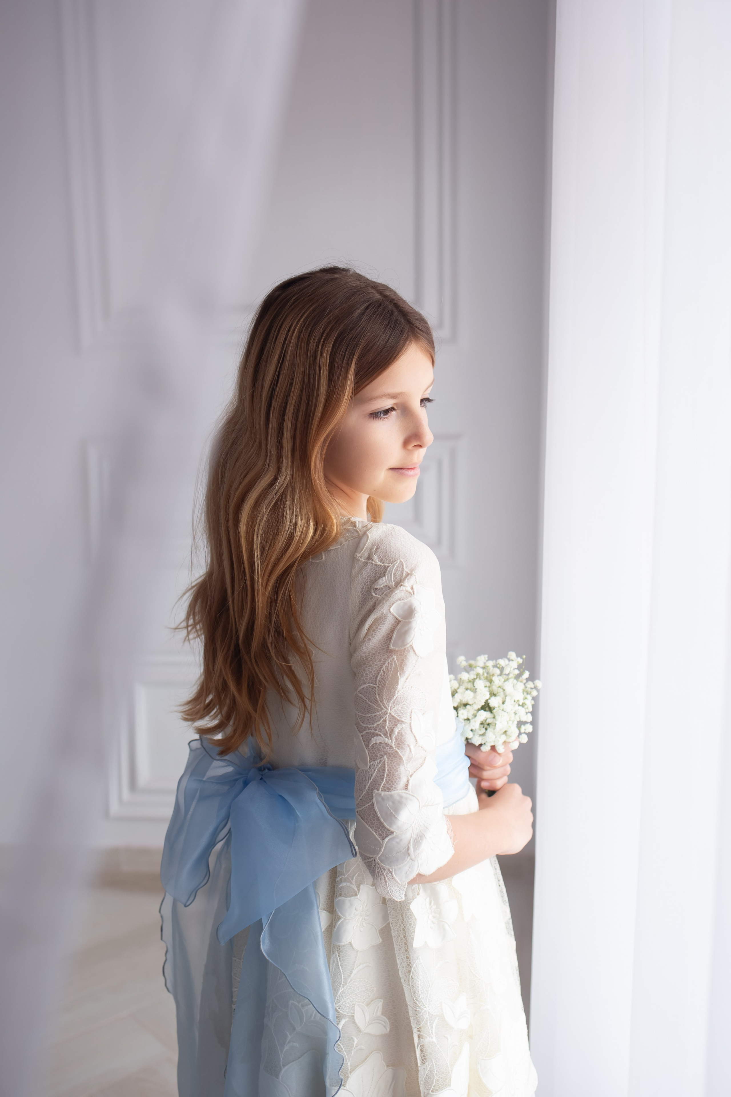 Comunión en el estudio. Профессиональный фотограф в Испании