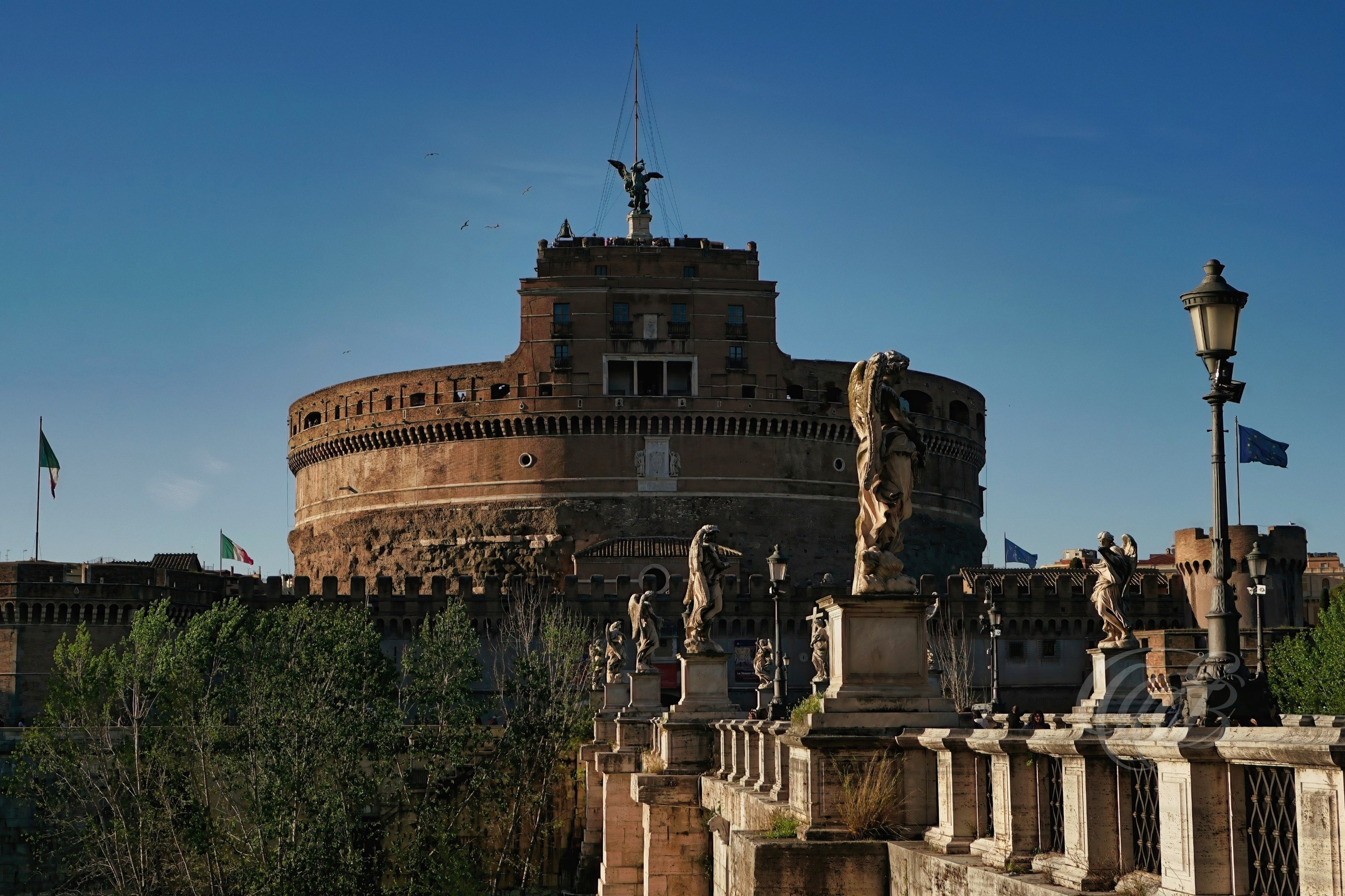Photography of Italy — Rome, Italy, Ponte & Castel Sant’Angelo — Eduardo Bartoli Fine Art & Travel Photography