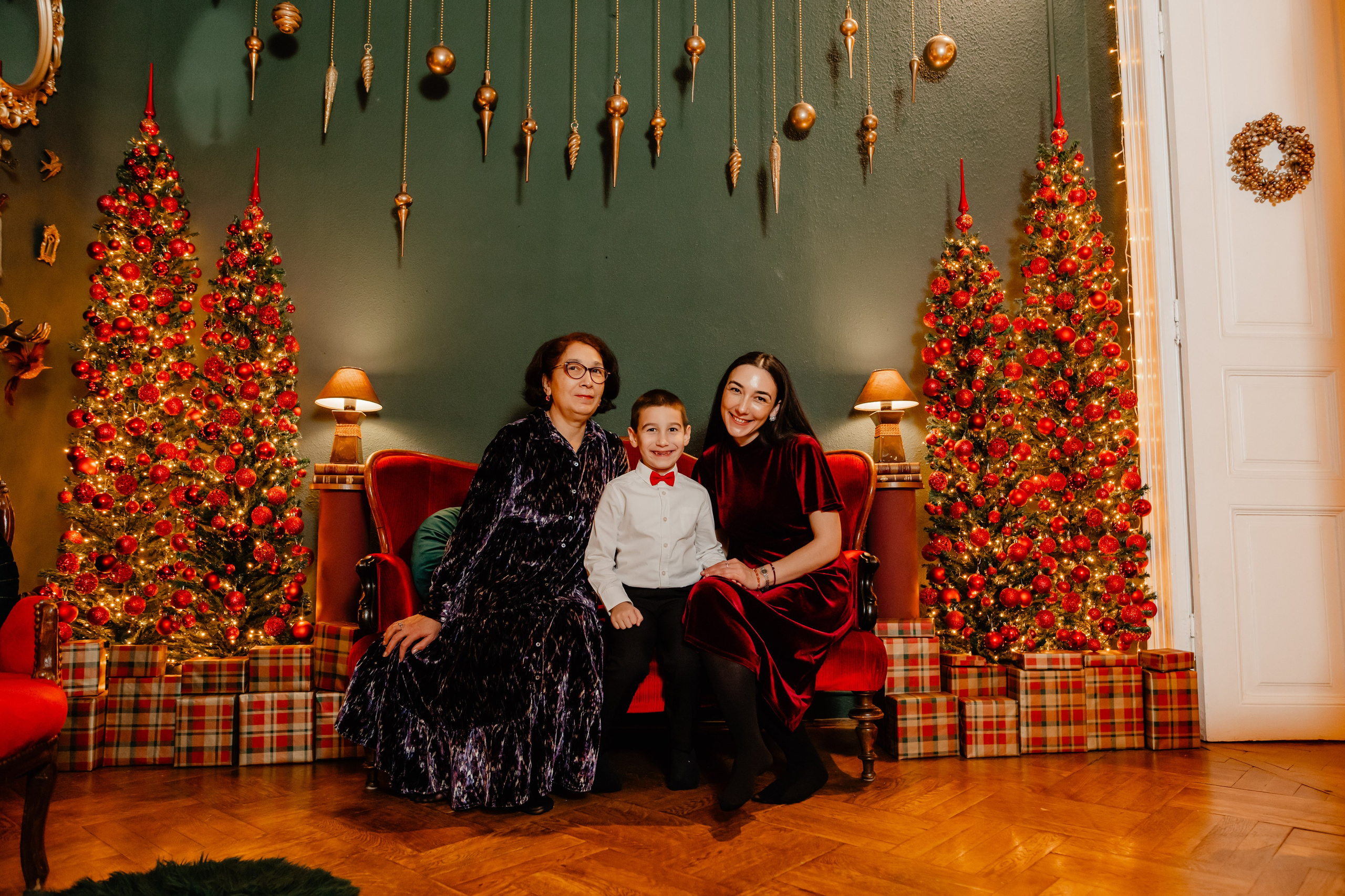 Sedinta Craciun Georgiana Baltaretu si fam. Ana Maria Dragan Fotograf Evenimente