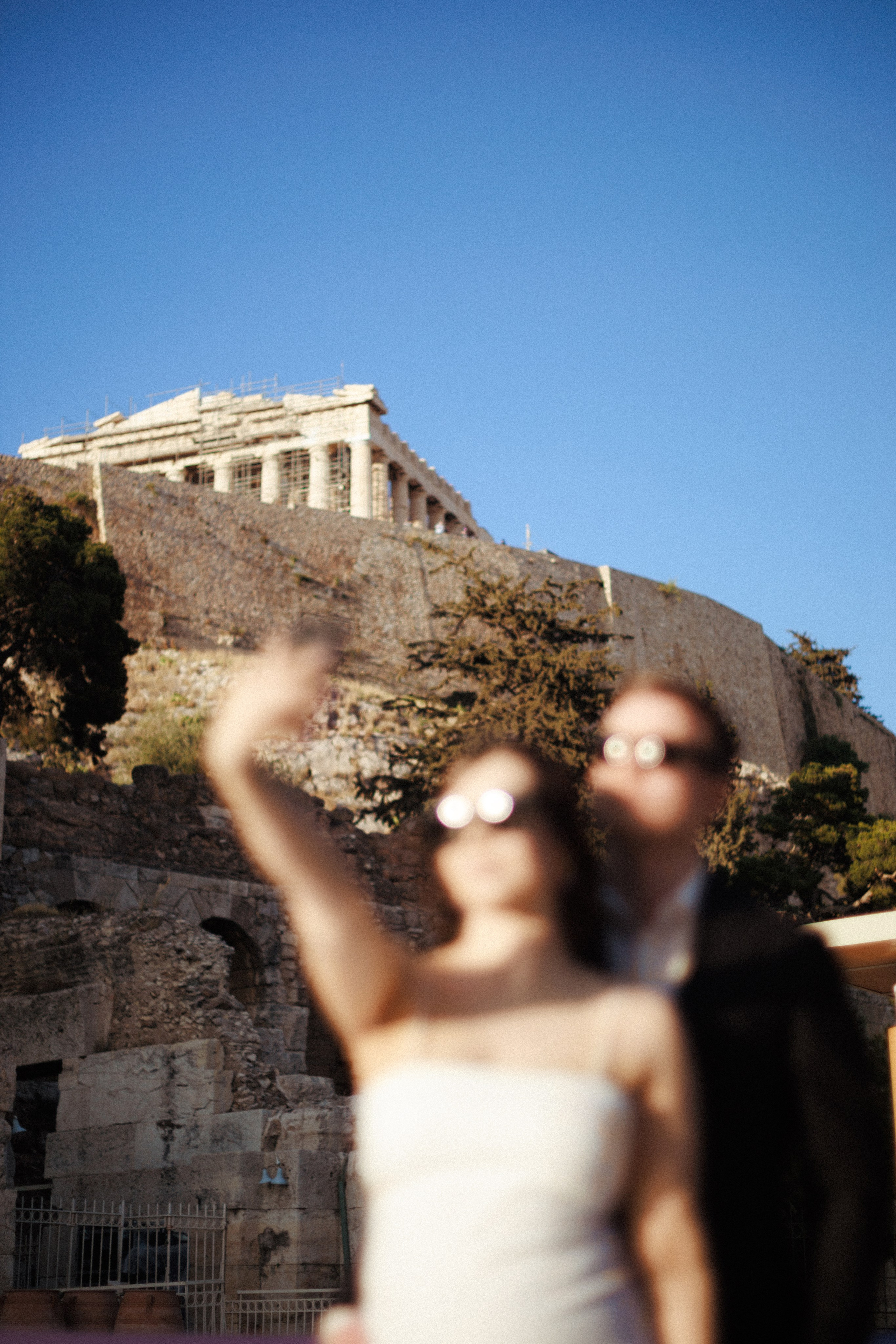 Tuuli and Jarko engagement in Athens. Photographer in Greece Kristina